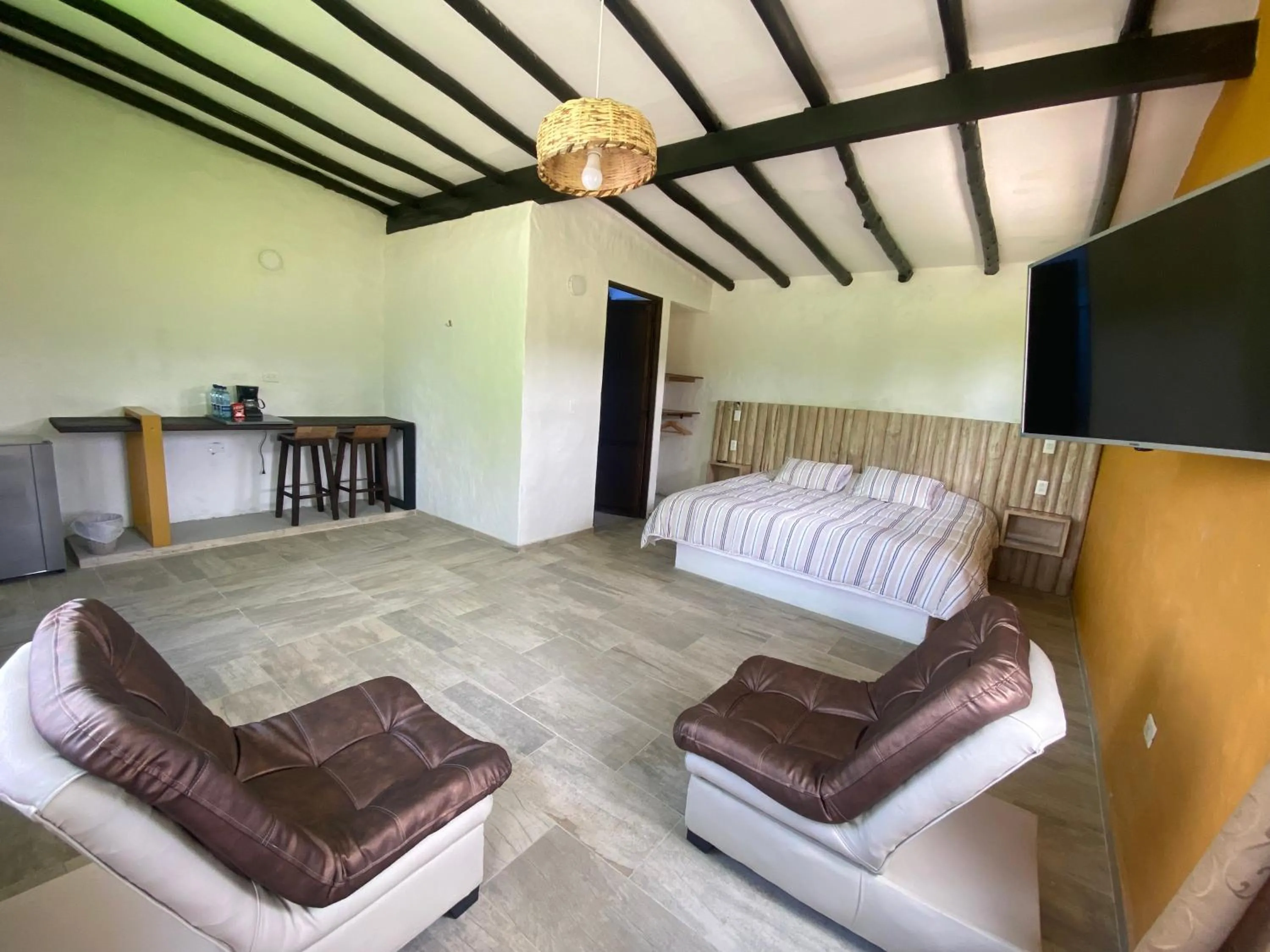 Bed in Cabañas Campestres MaRGuin