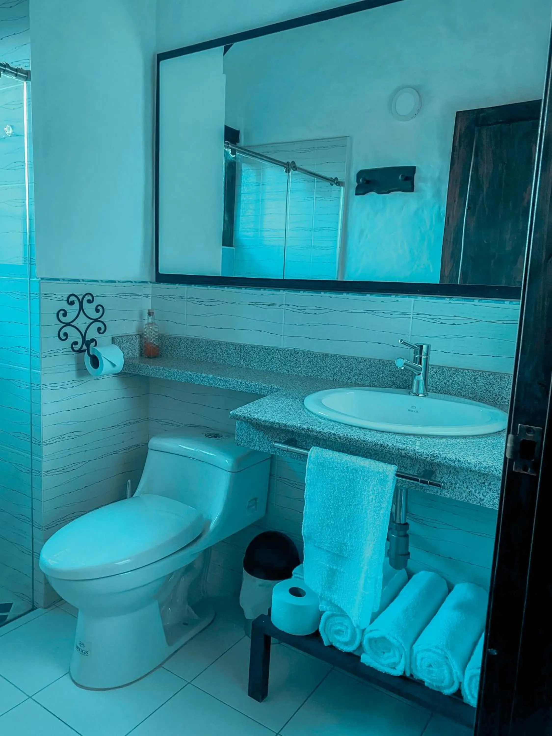 Bathroom in Cabañas Campestres MaRGuin