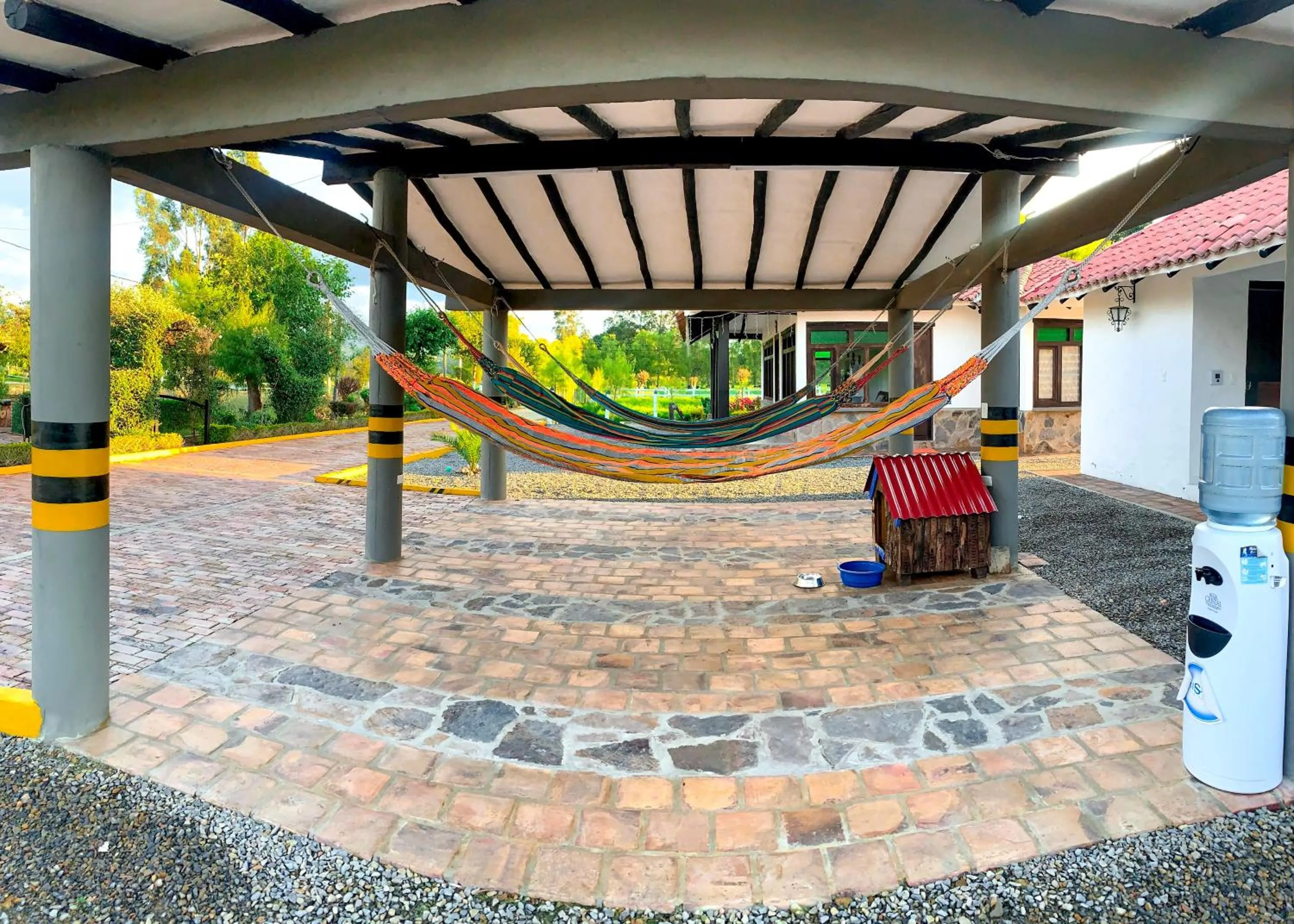 Patio in Cabañas Campestres MaRGuin