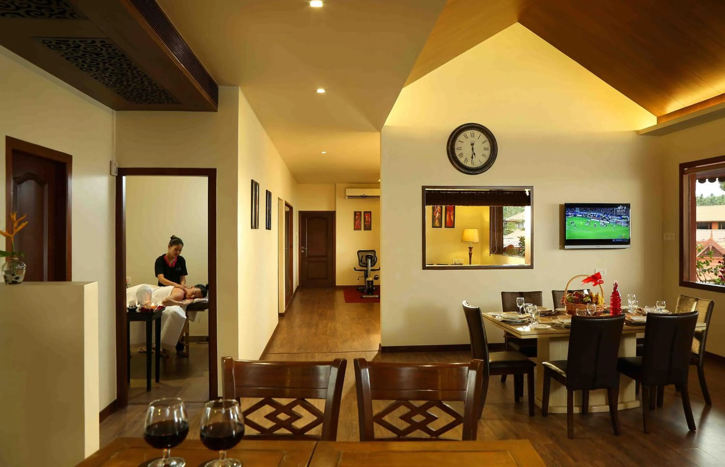Dining area in Uday Samudra Leisure Beach Hotel & Spa