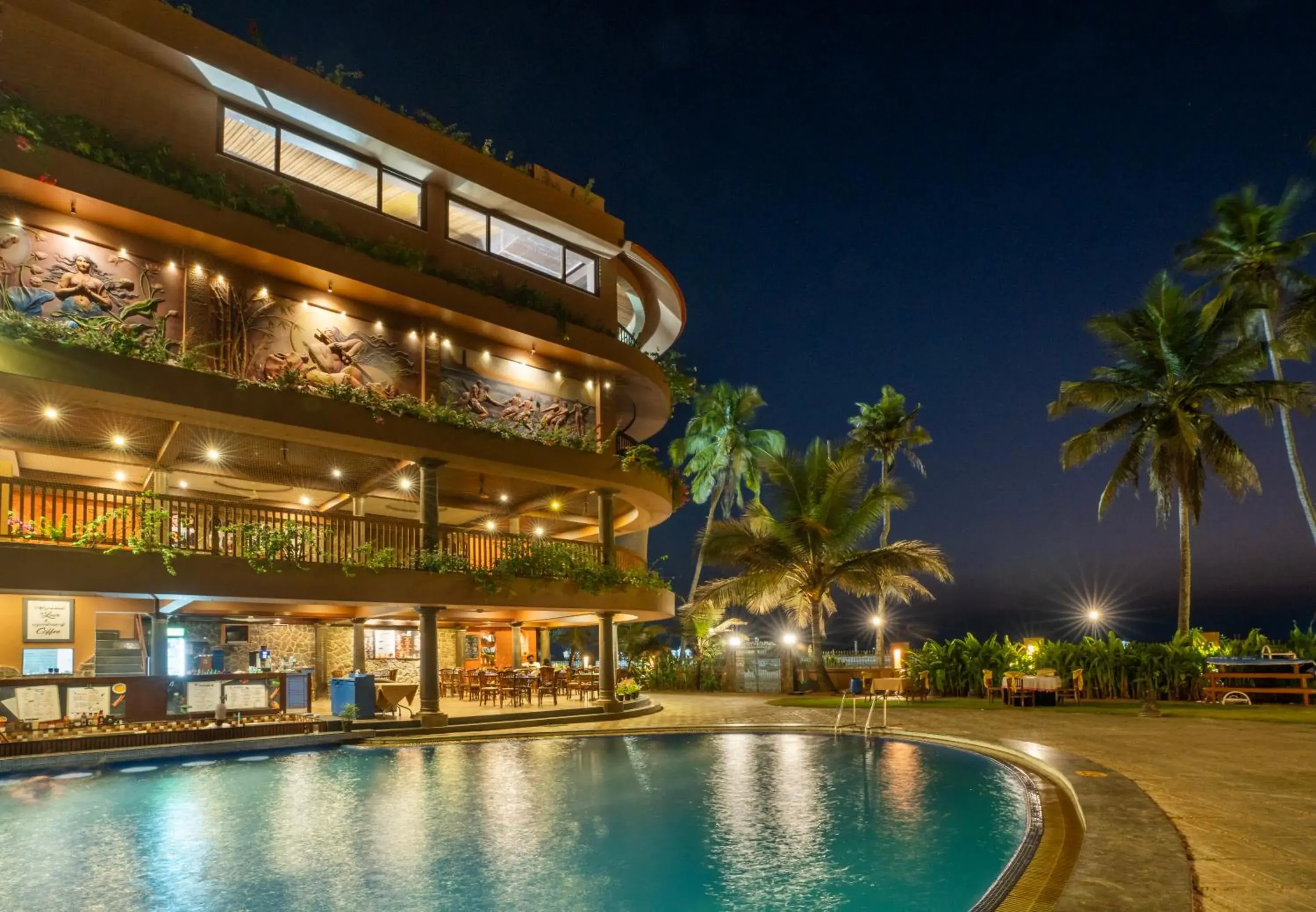 Property building in Uday Samudra Leisure Beach Hotel & Spa Property building in Uday Samudra Leisure Beach Hotel & Spa