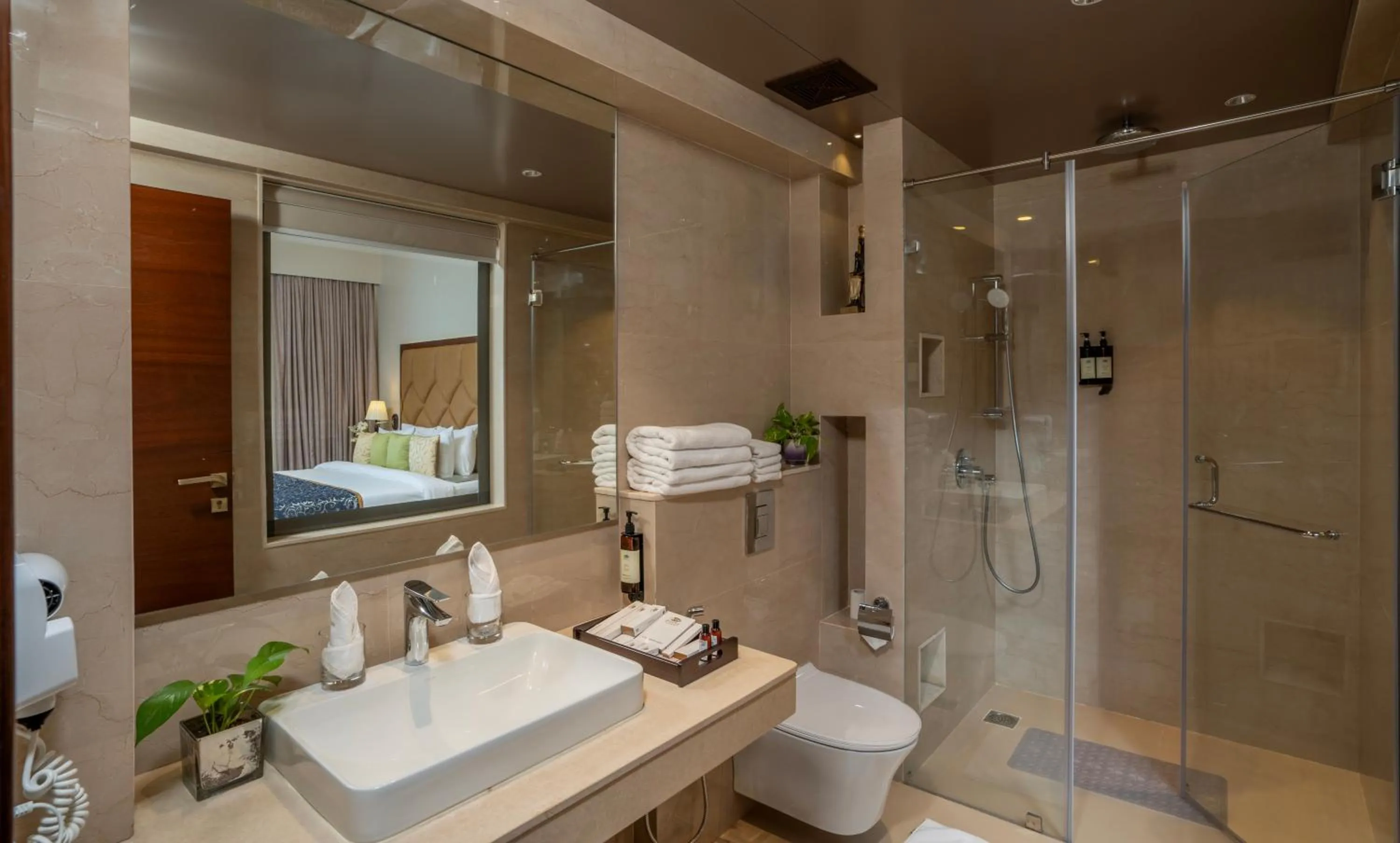 Bathroom in Uday Samudra Leisure Beach Hotel & Spa