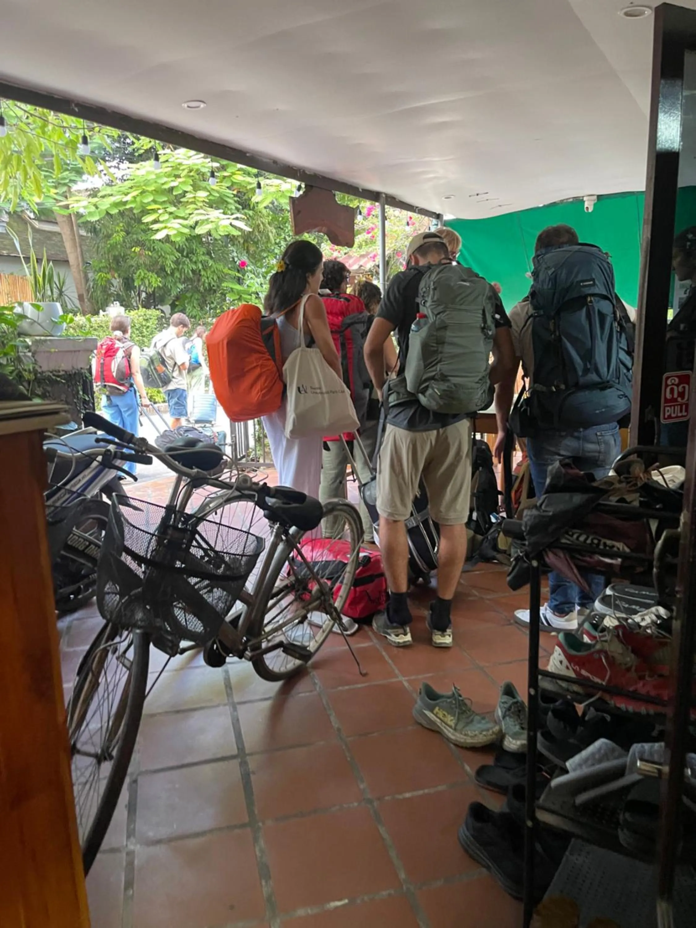 group of guests in Liberty Place