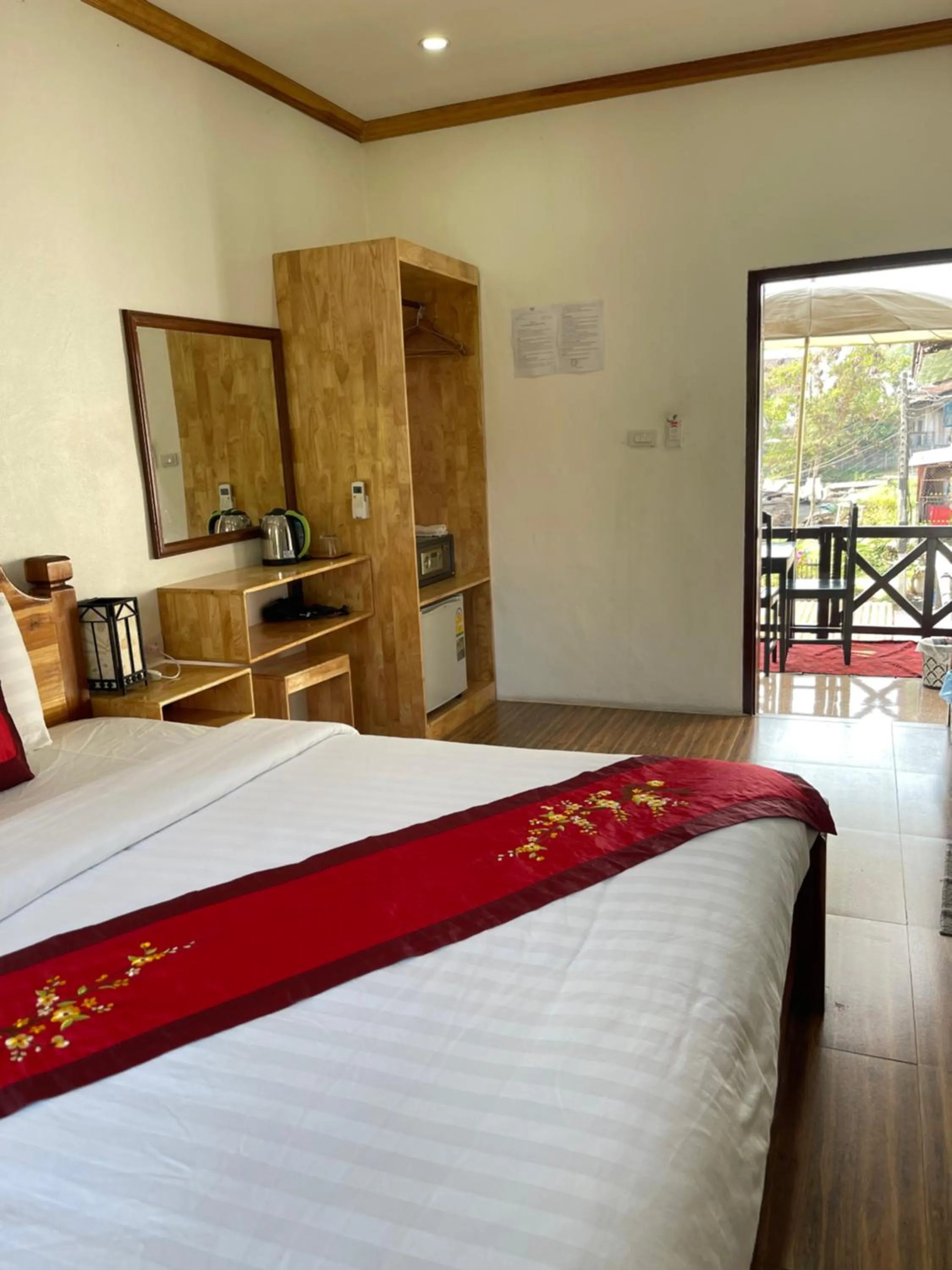 Photo of the whole room, Bed in Liberty Place