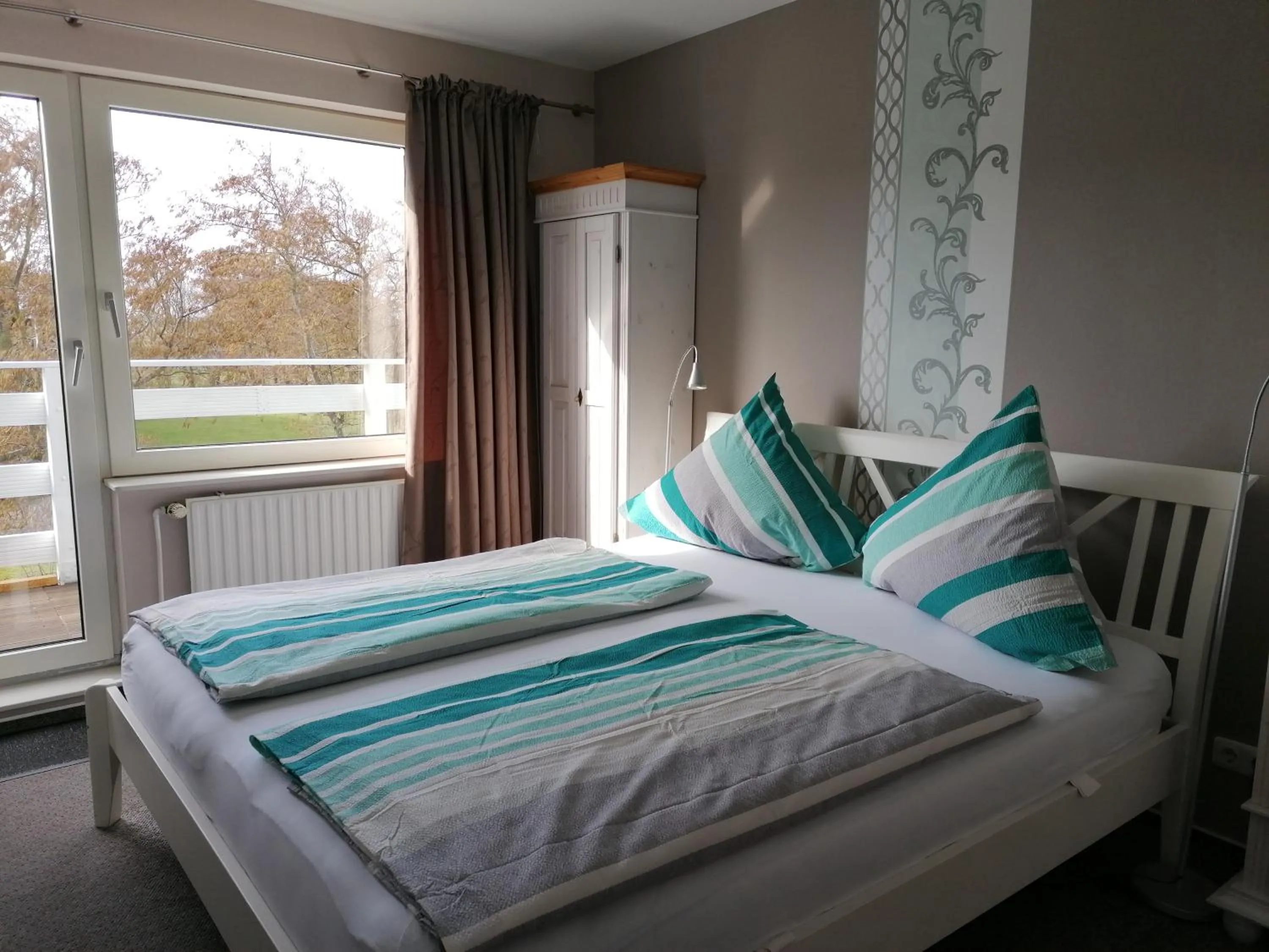 Bedroom, Bed in Hotel Möven-Kieker