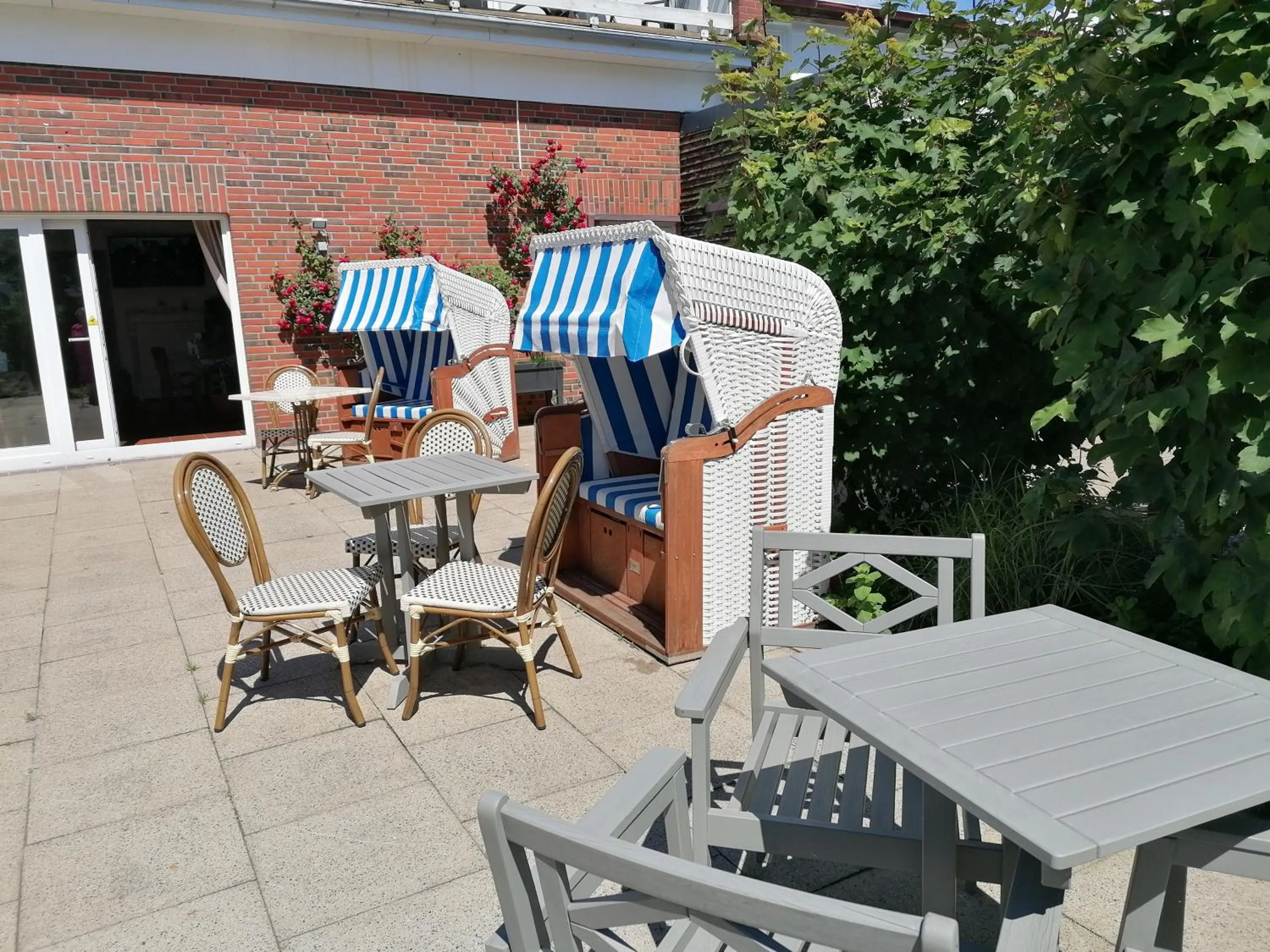 Balcony/Terrace in Hotel Möven-Kieker