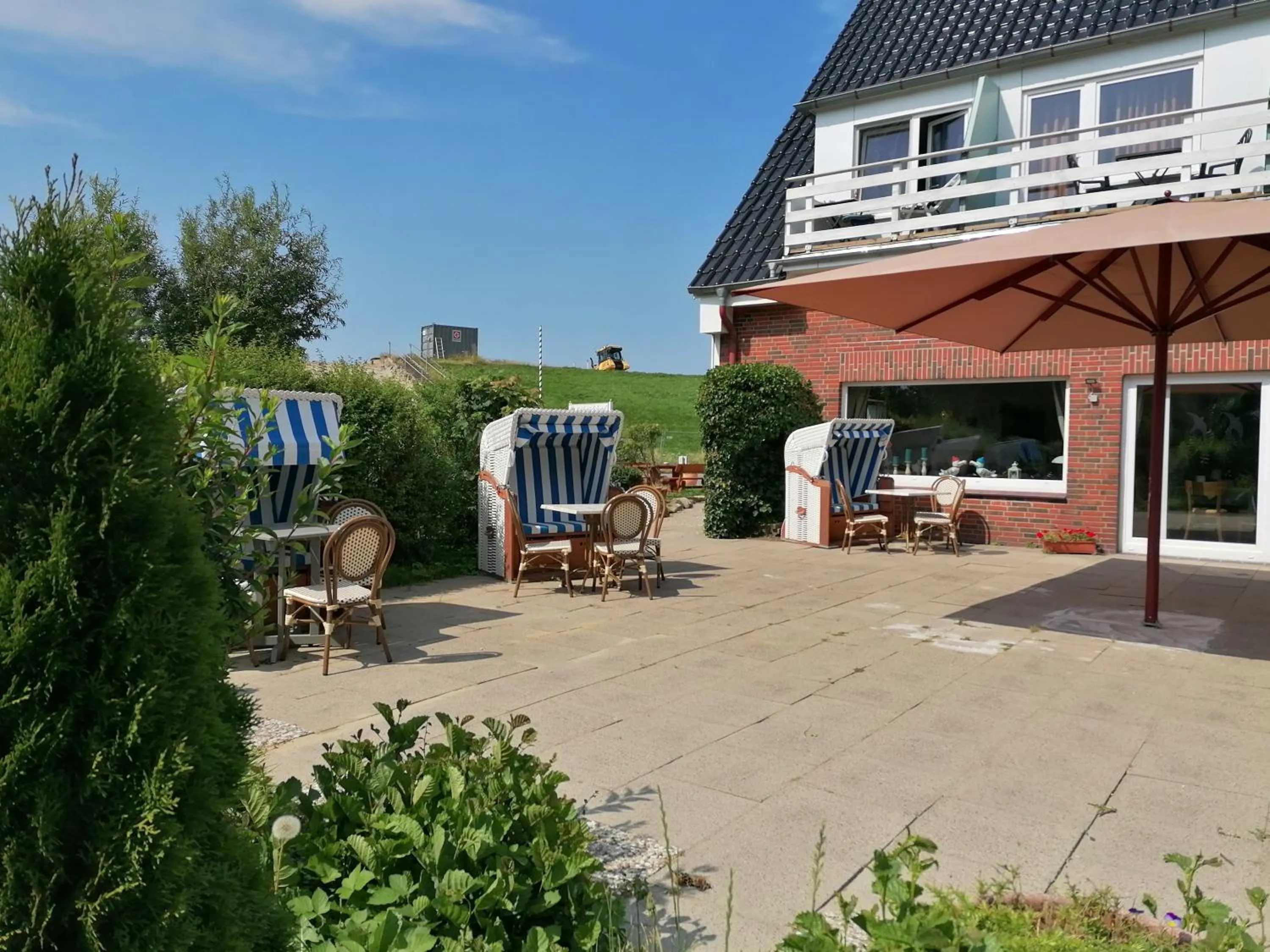 Balcony/Terrace in Hotel Möven-Kieker
