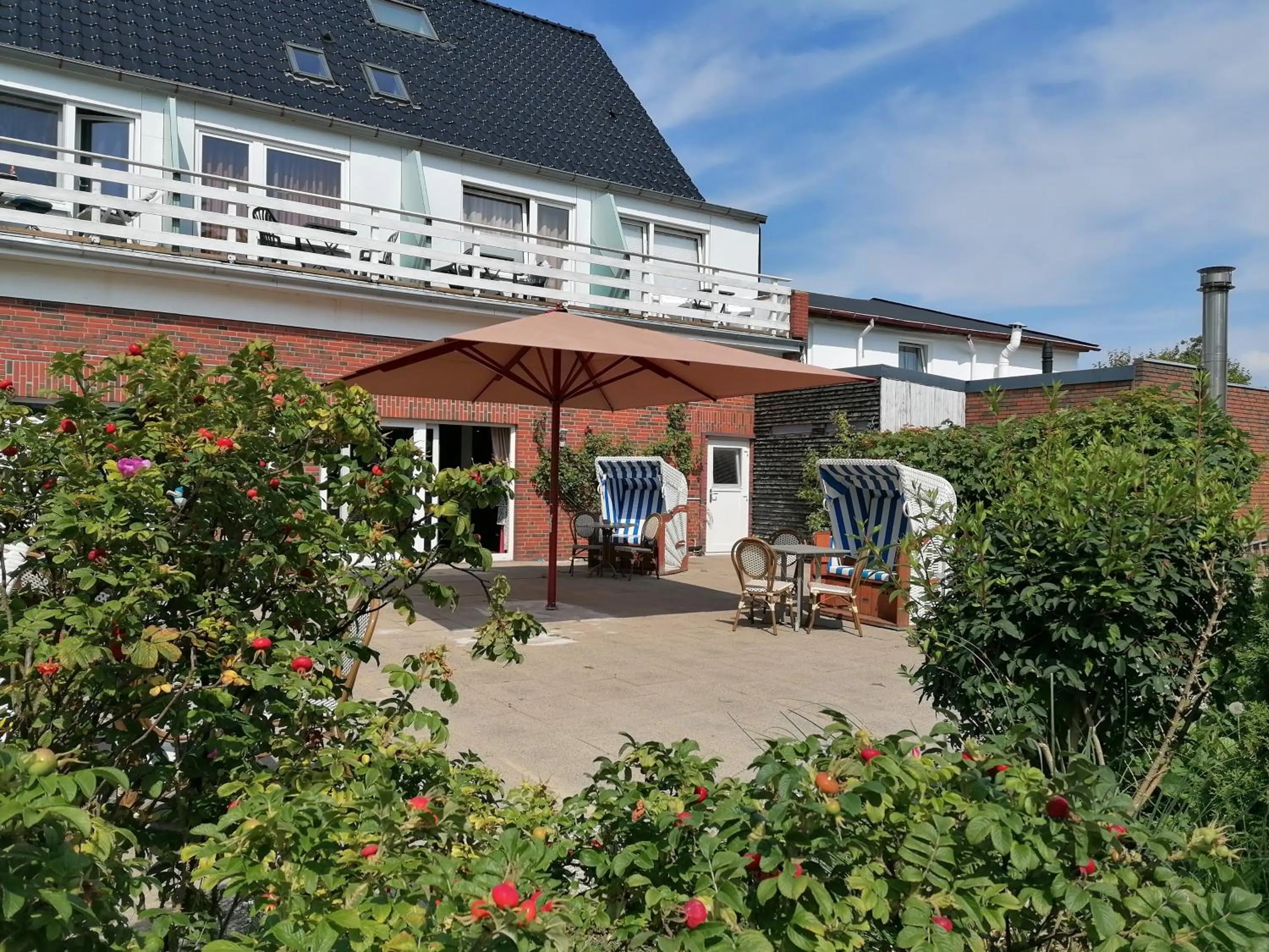 Balcony/Terrace in Hotel Möven-Kieker