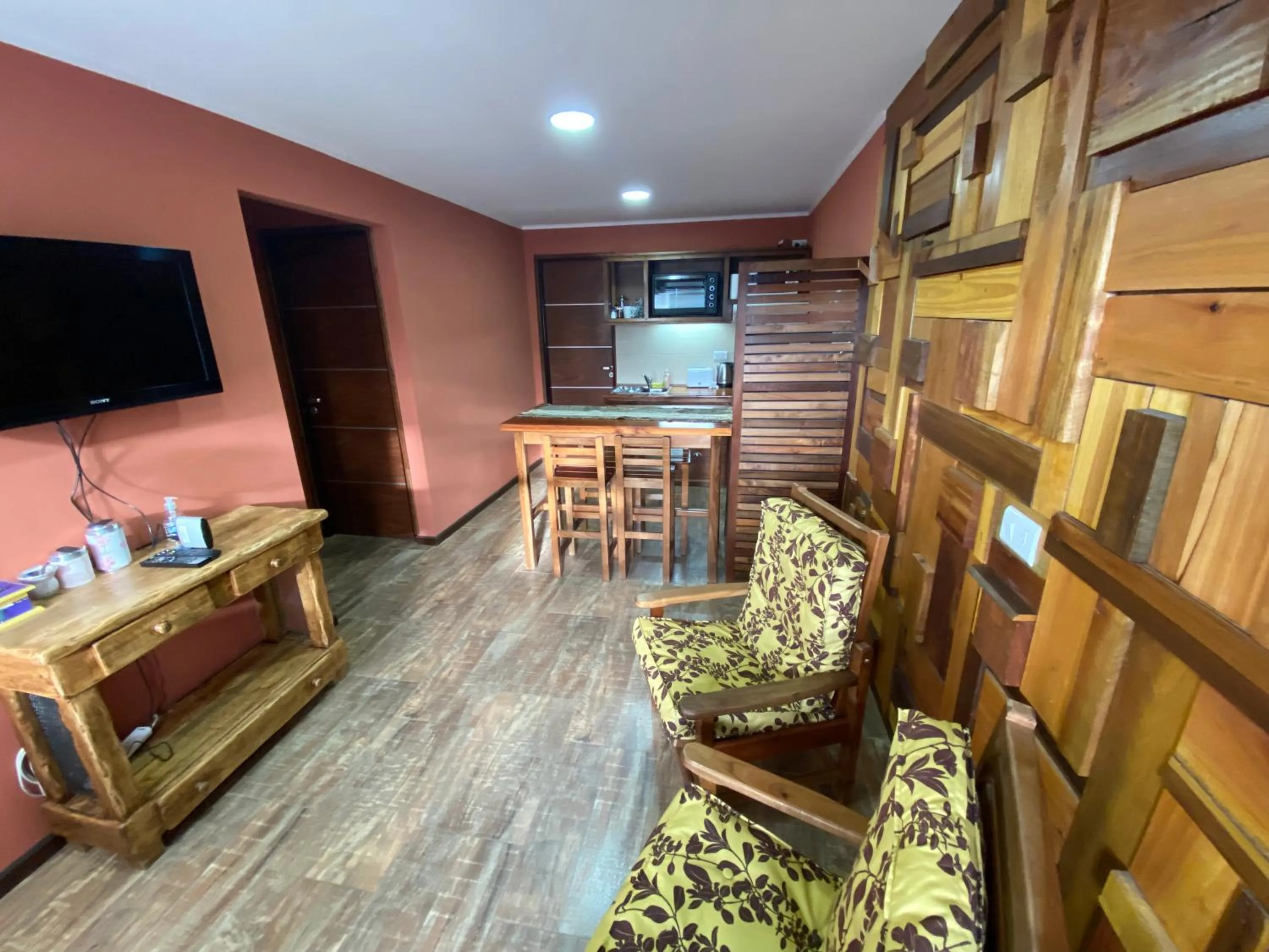 Living room in Patagonia Austral Suites