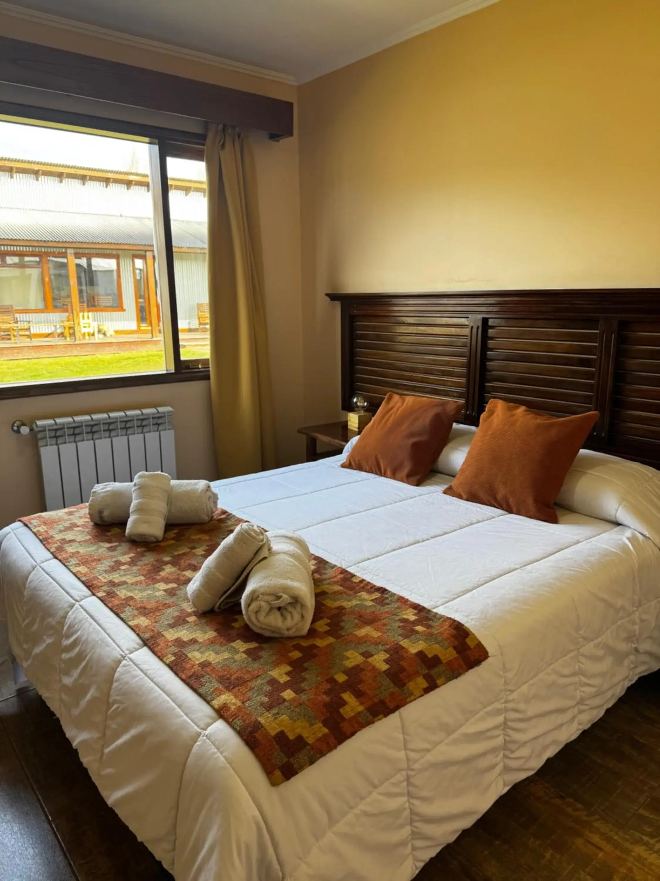 Bed in Patagonia Austral Suites Bed in Patagonia Austral Suites