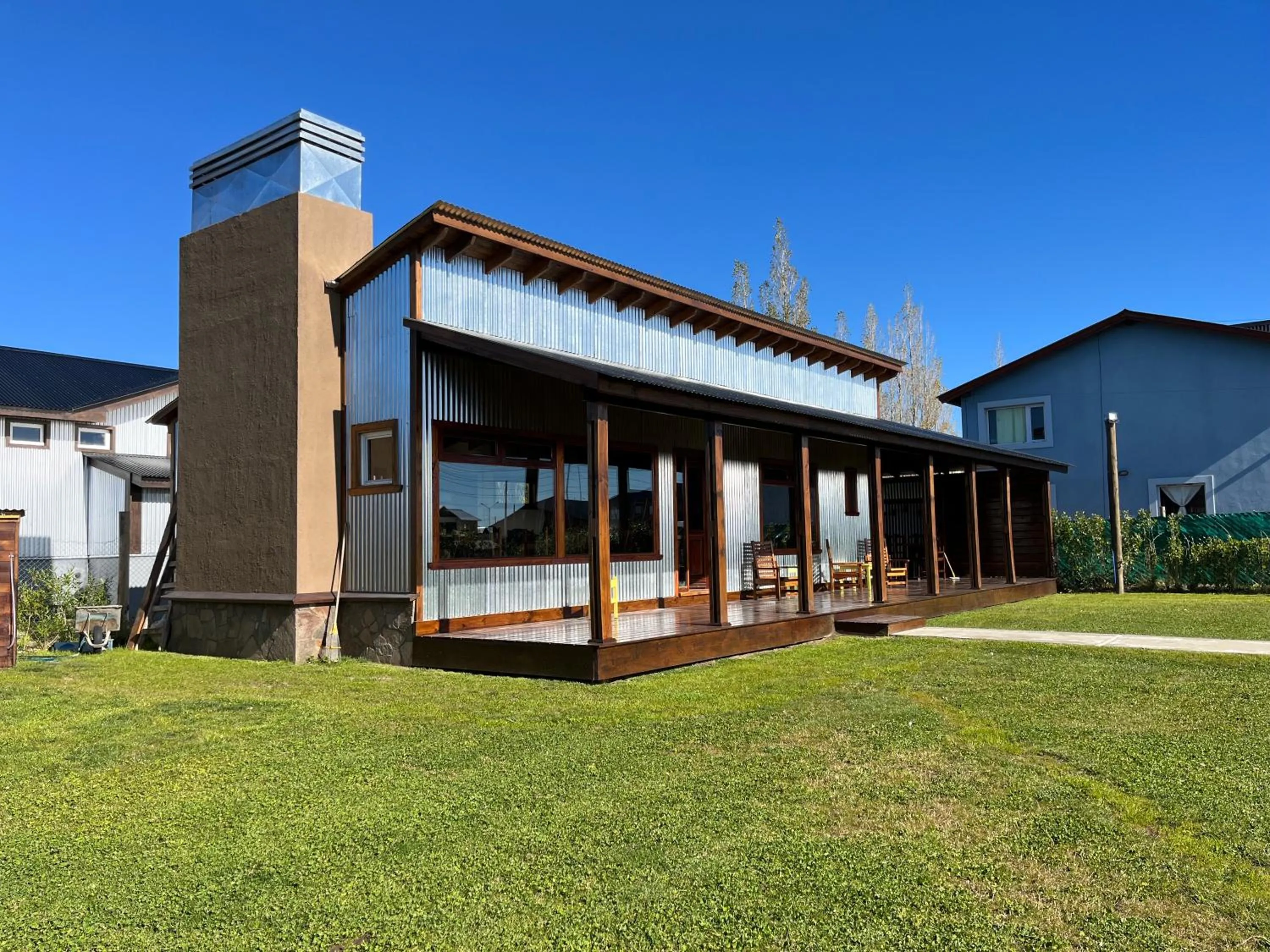Patio in Patagonia Austral Suites