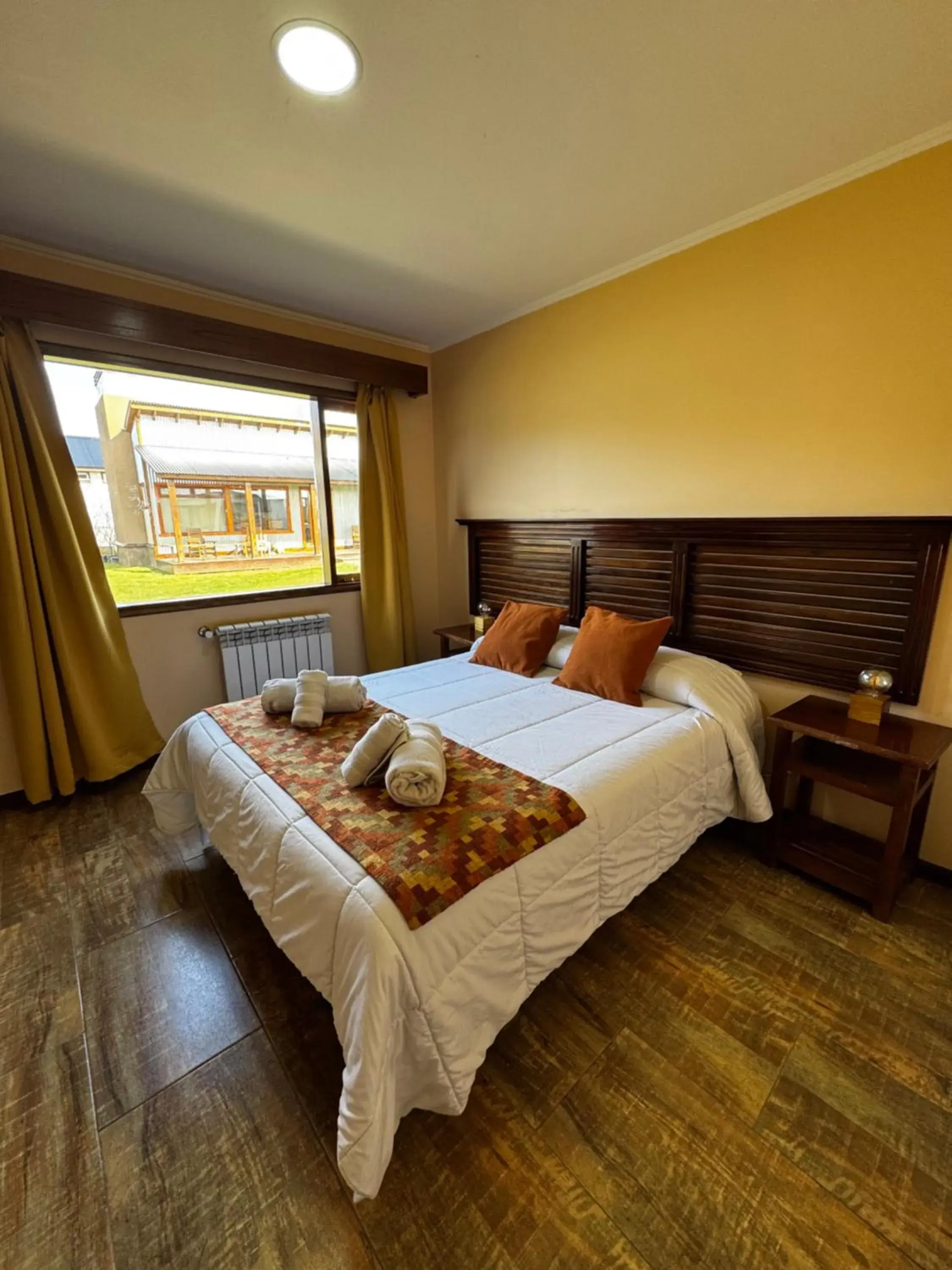 Bed in Patagonia Austral Suites Bed in Patagonia Austral Suites