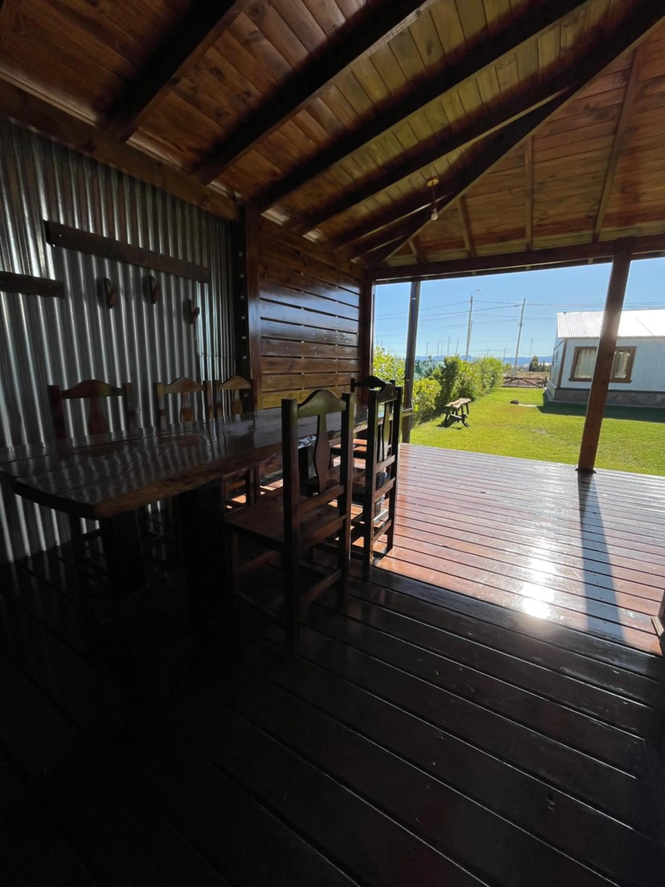 Patio in Patagonia Austral Suites