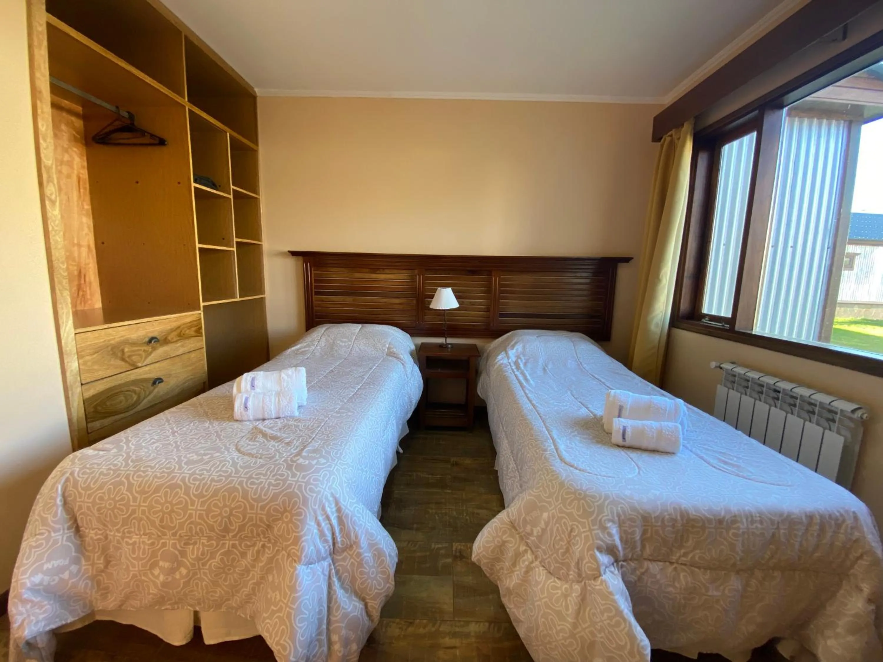 Bed in Patagonia Austral Suites