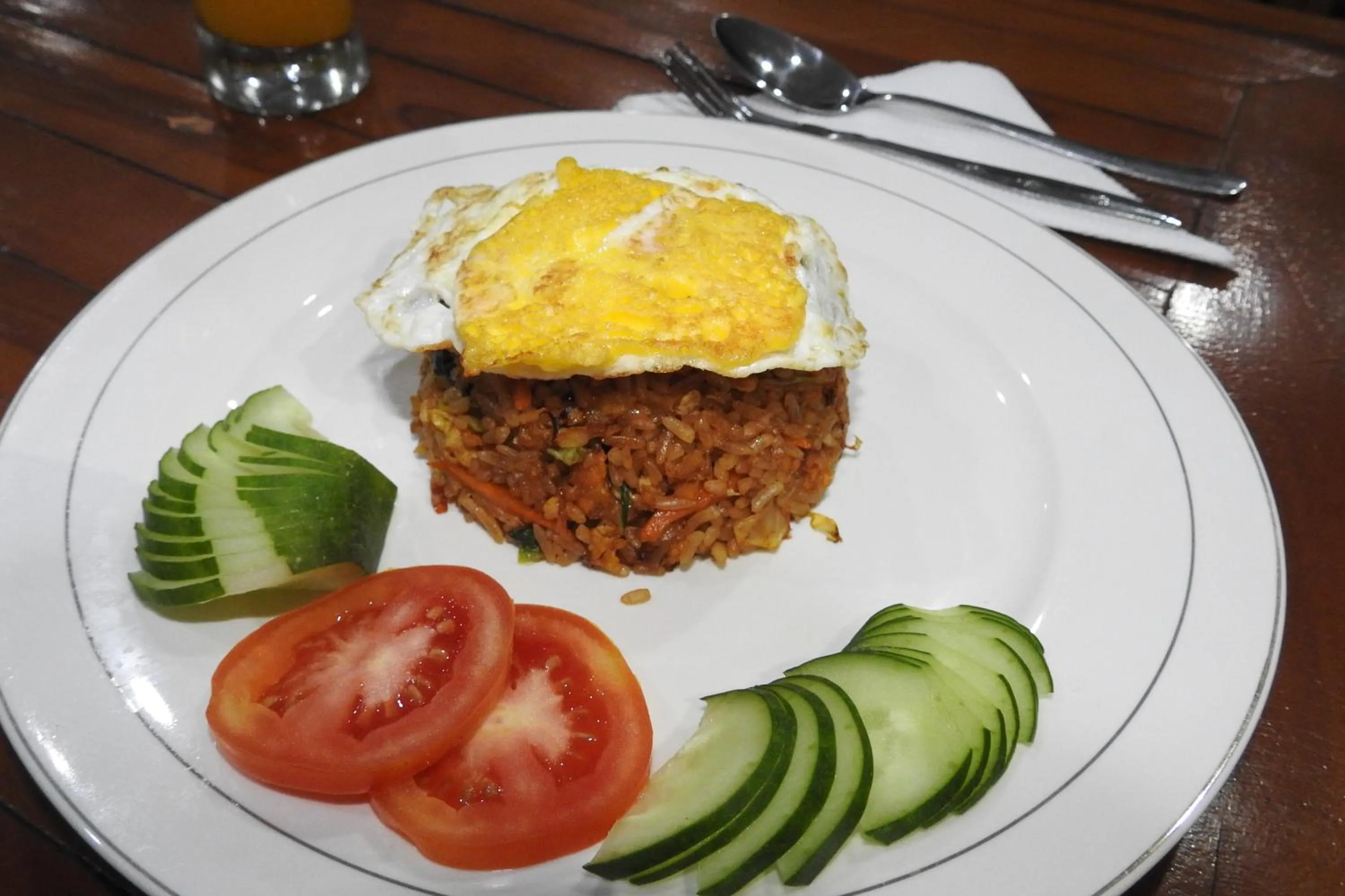 Food in D'Batur Hotel