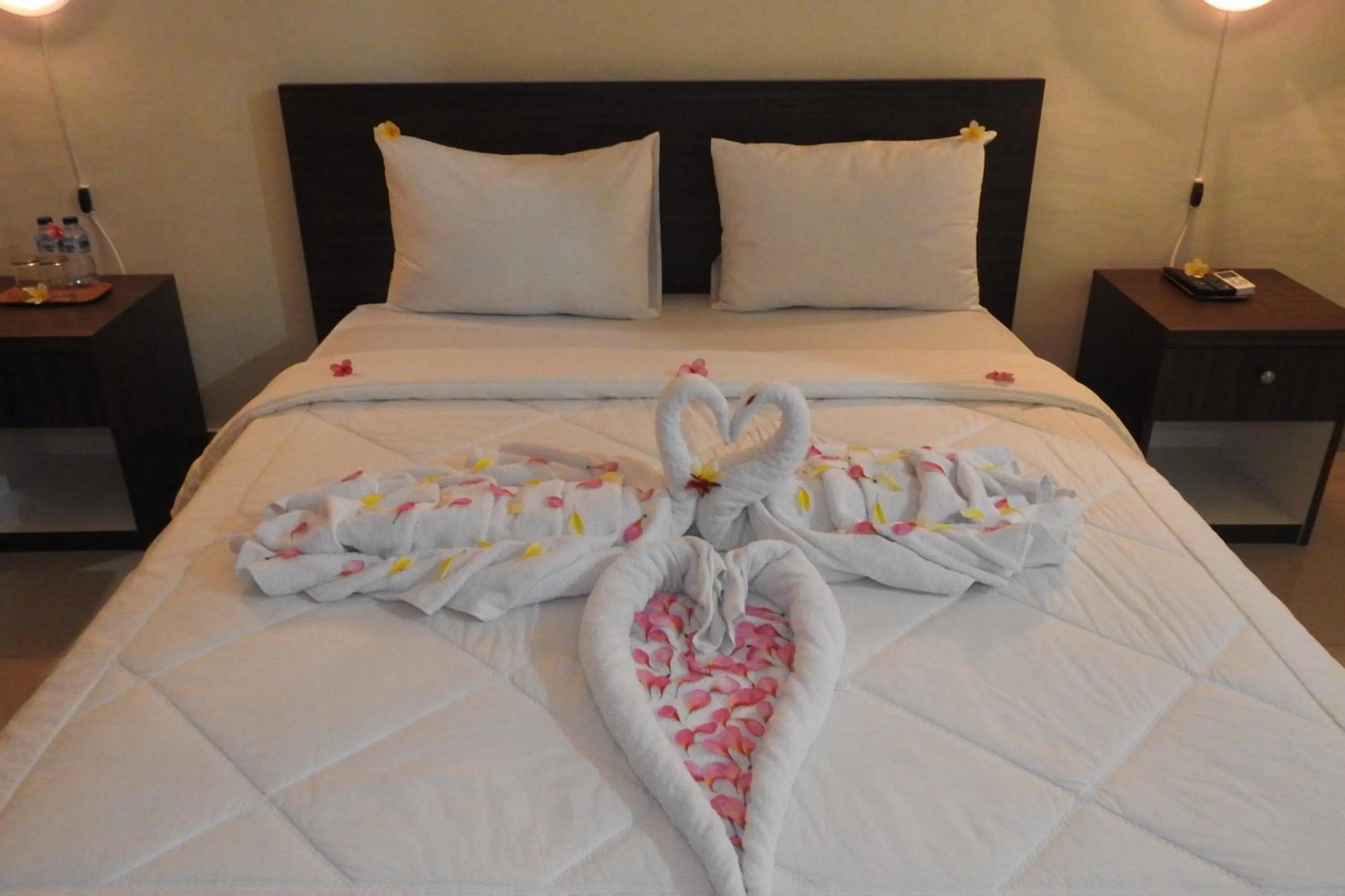 Bed in D'Batur Hotel