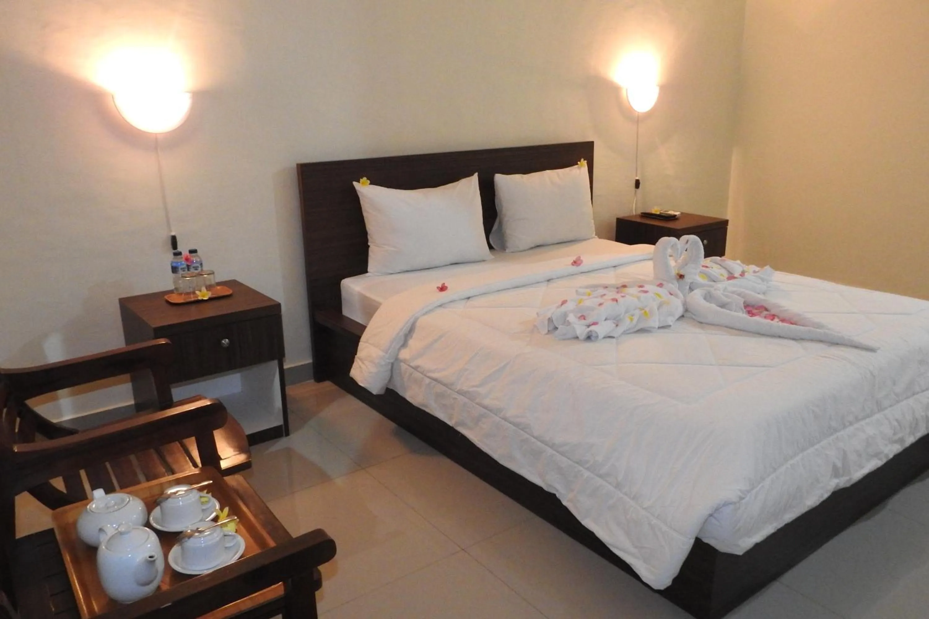 Bed in D'Batur Hotel