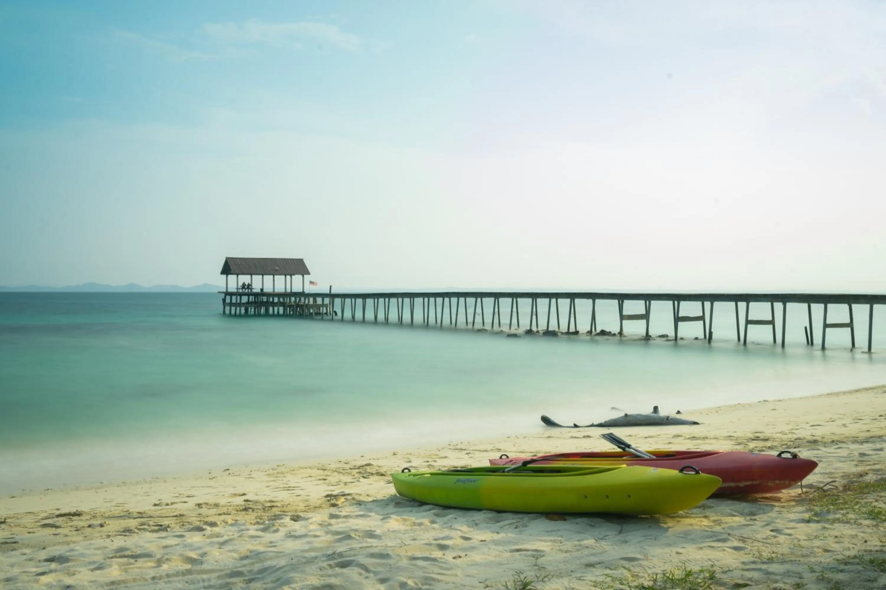 Natural landscape in Bayu Lestari Island Resort