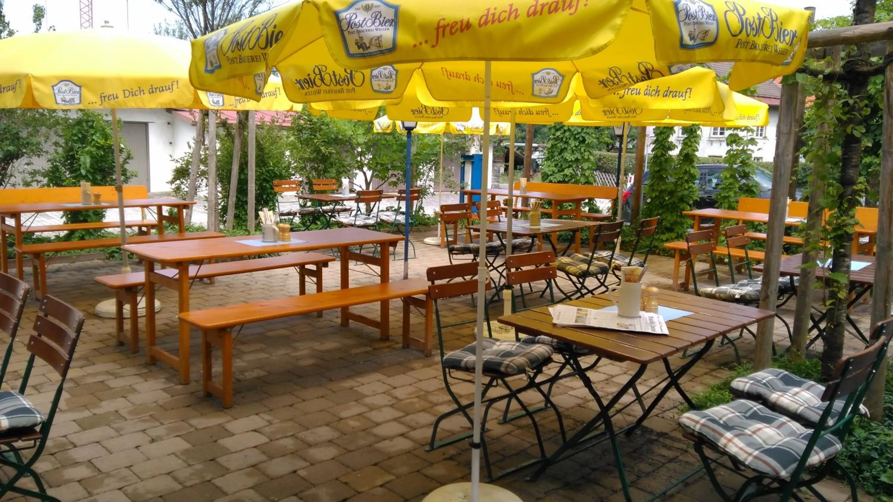Garden in Braustüble und Hotel zur Post