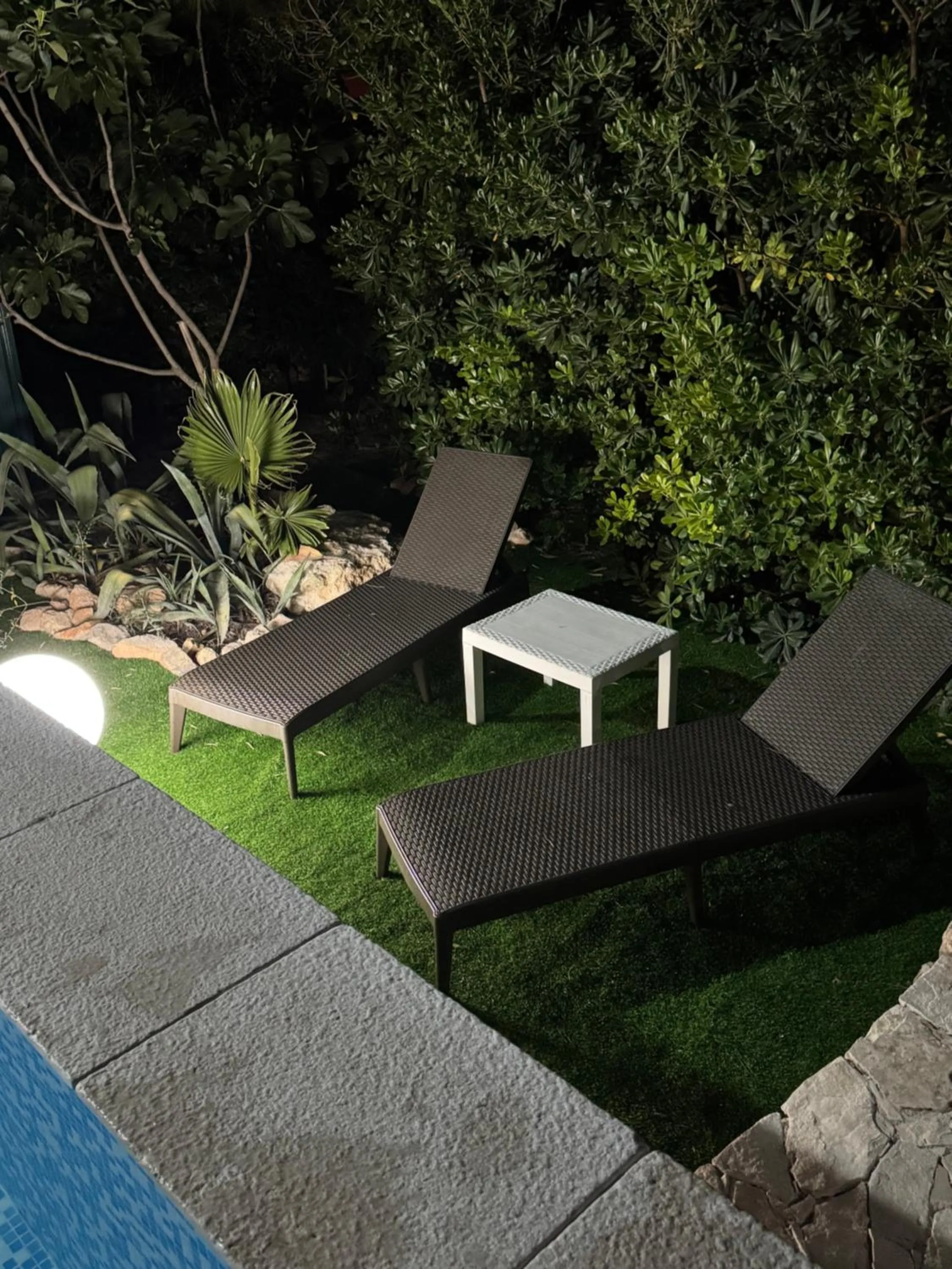 Swimming pool in Krasì B&B