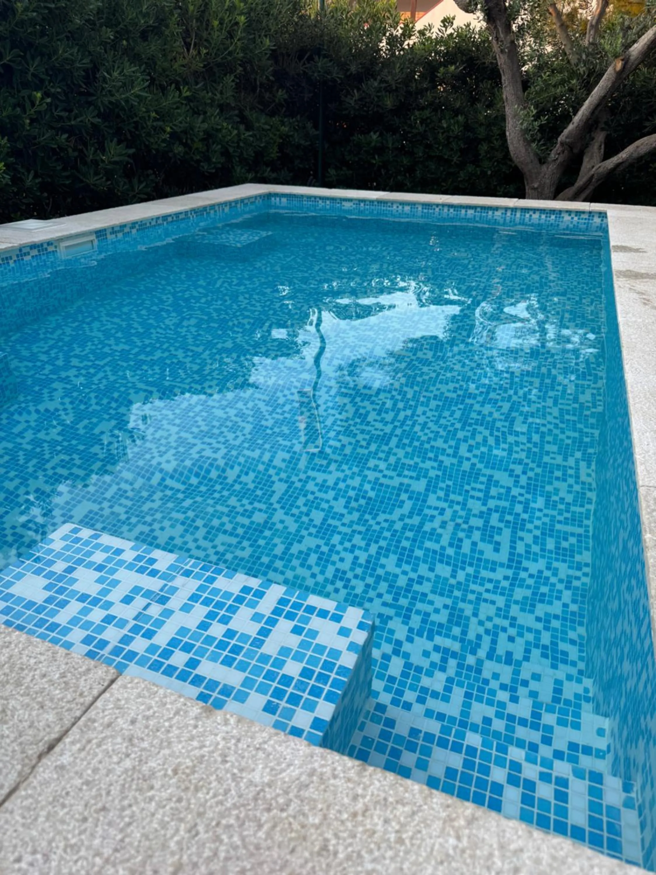 Swimming pool in Krasì B&B