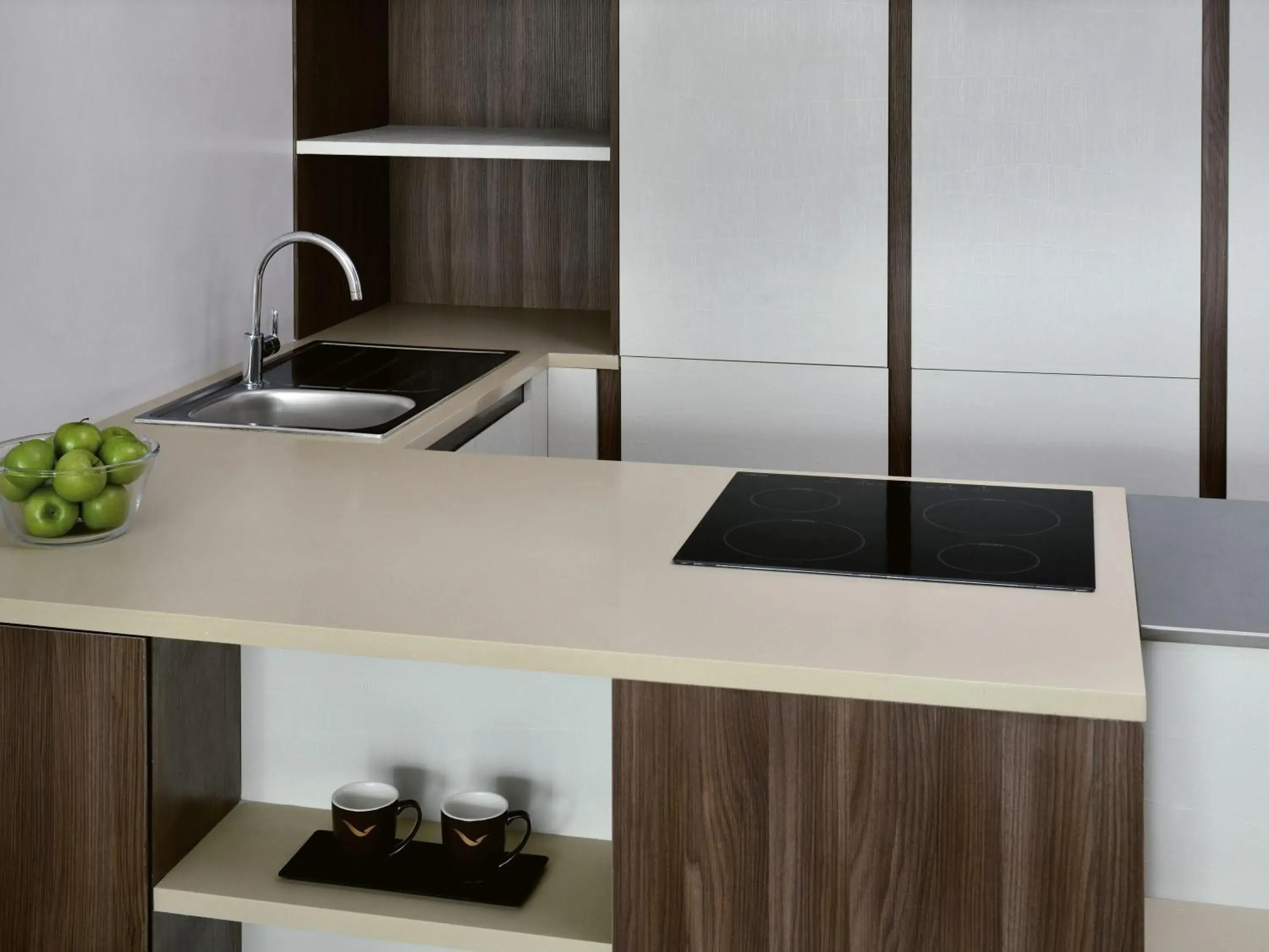 Bedroom in Mövenpick Hotel Apartments Downtown Dubai Bedroom in Mövenpick Hotel Apartments Downtown Dubai