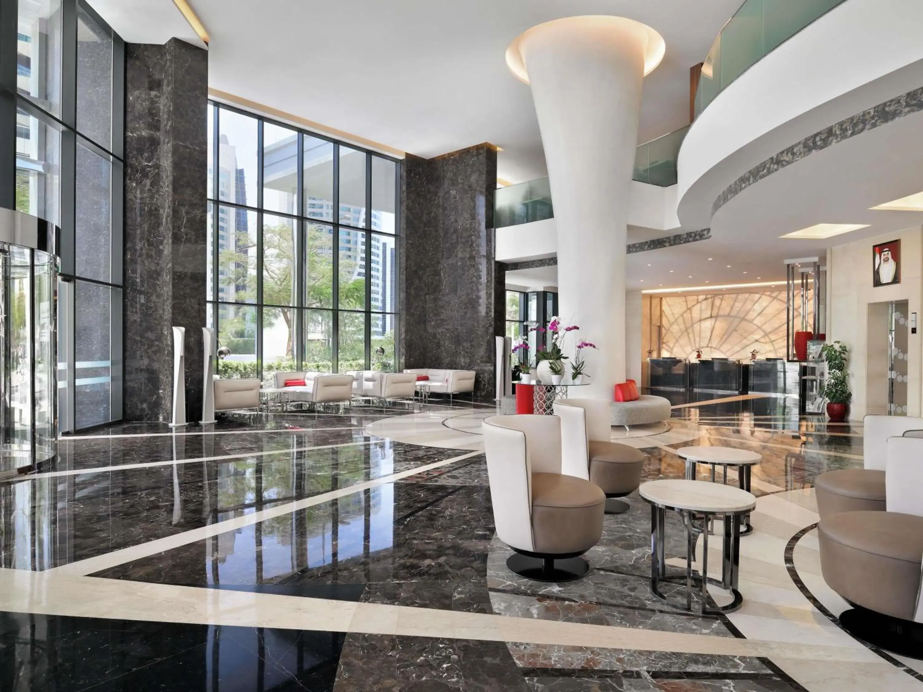 Property building in Mövenpick Hotel Apartments Downtown Dubai Property building in Mövenpick Hotel Apartments Downtown Dubai