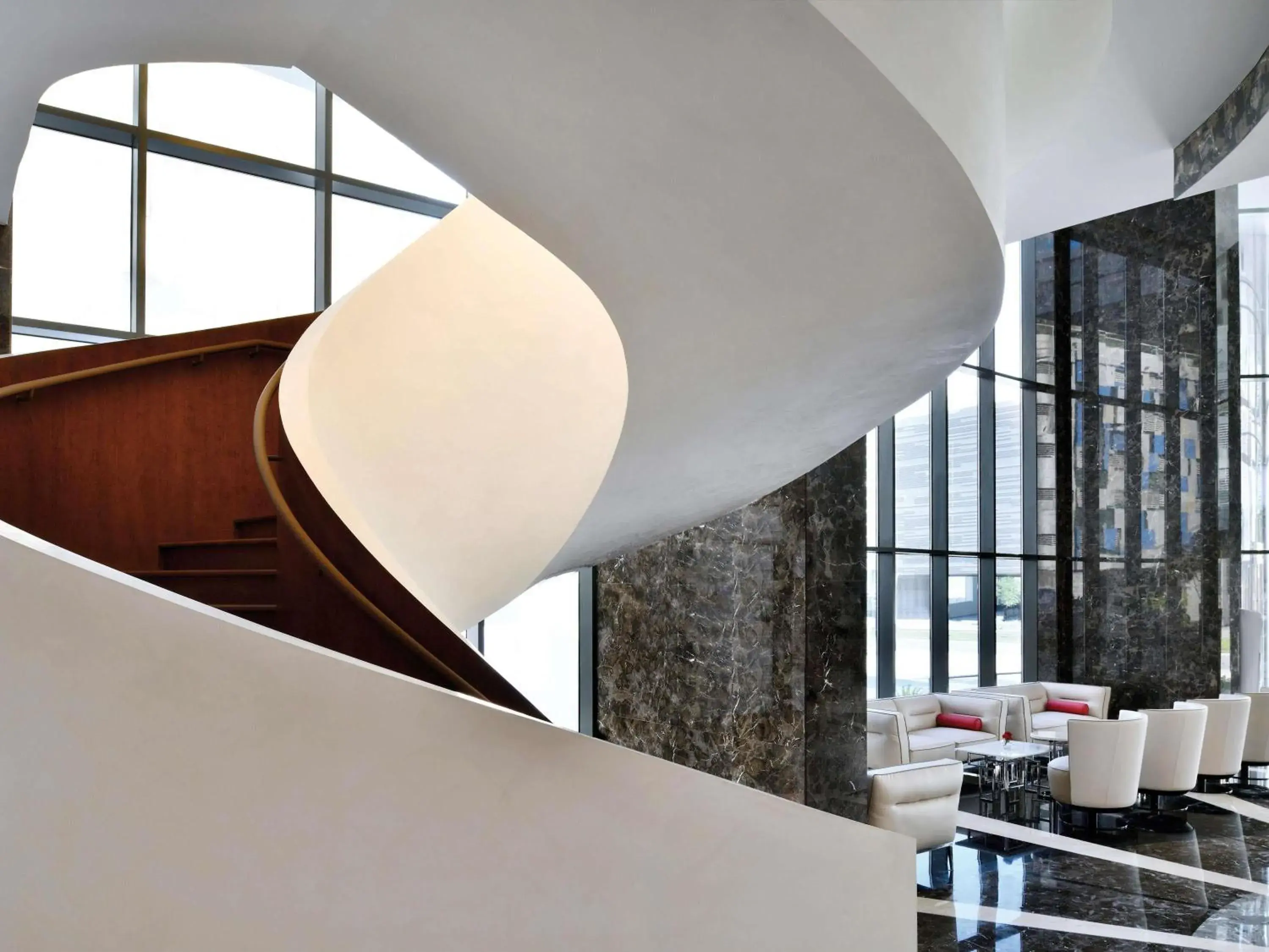 Property building in Mövenpick Hotel Apartments Downtown Dubai Property building in Mövenpick Hotel Apartments Downtown Dubai