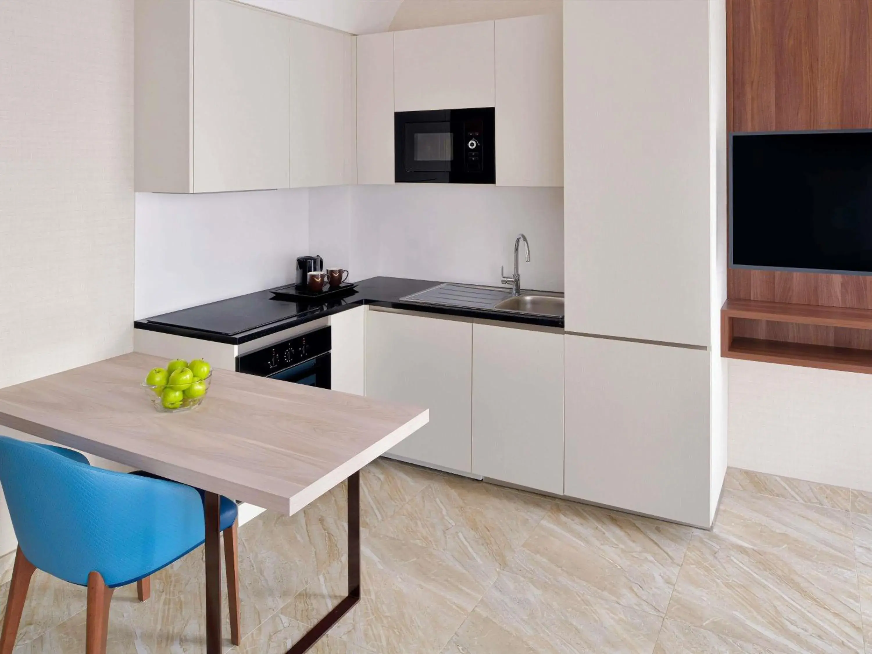 Bedroom in Mövenpick Hotel Apartments Downtown Dubai Bedroom in Mövenpick Hotel Apartments Downtown Dubai