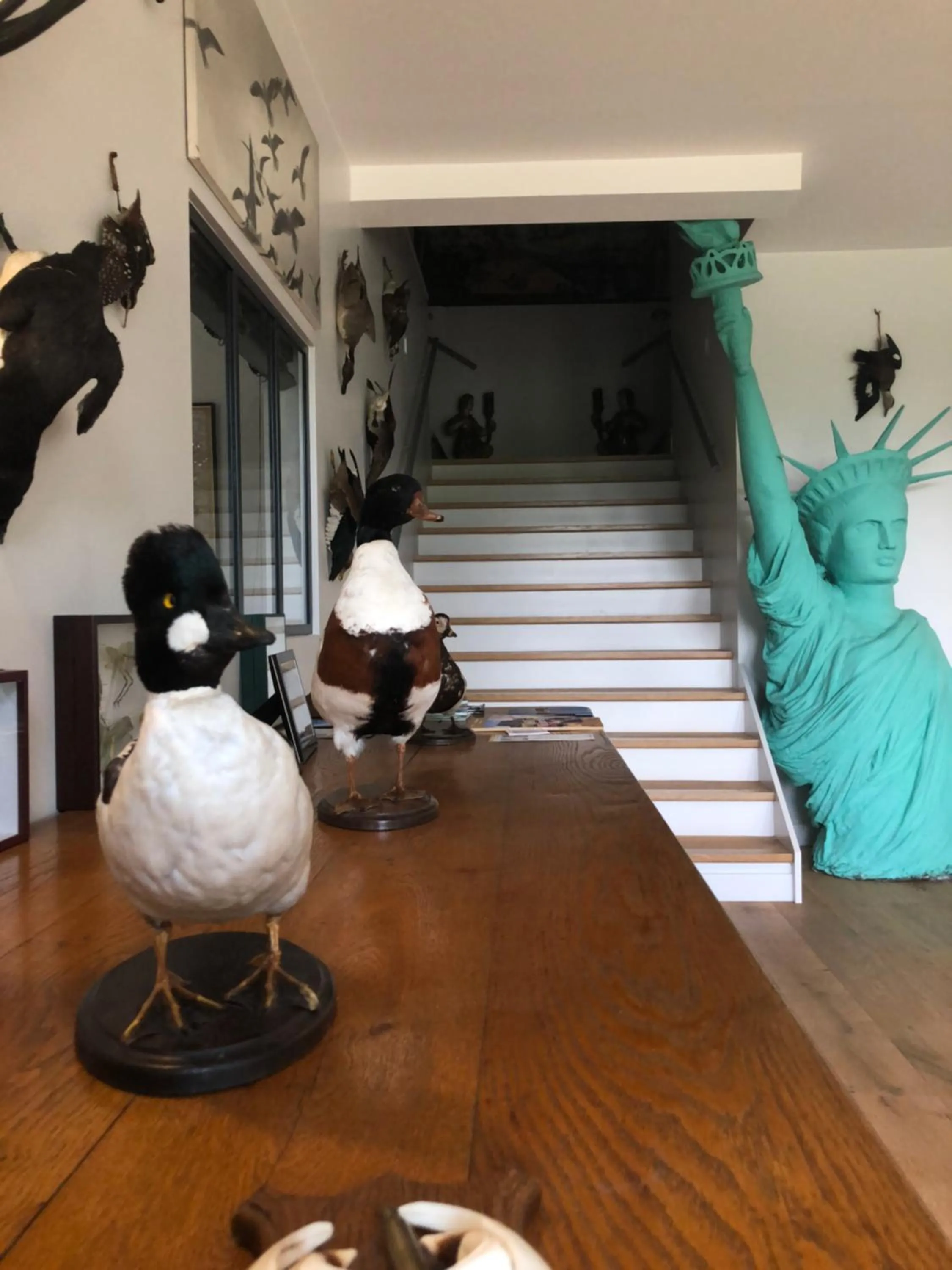 Lobby or reception in ORANGERIE de CHATEL-Selection FIGARO & ELLE Magazine