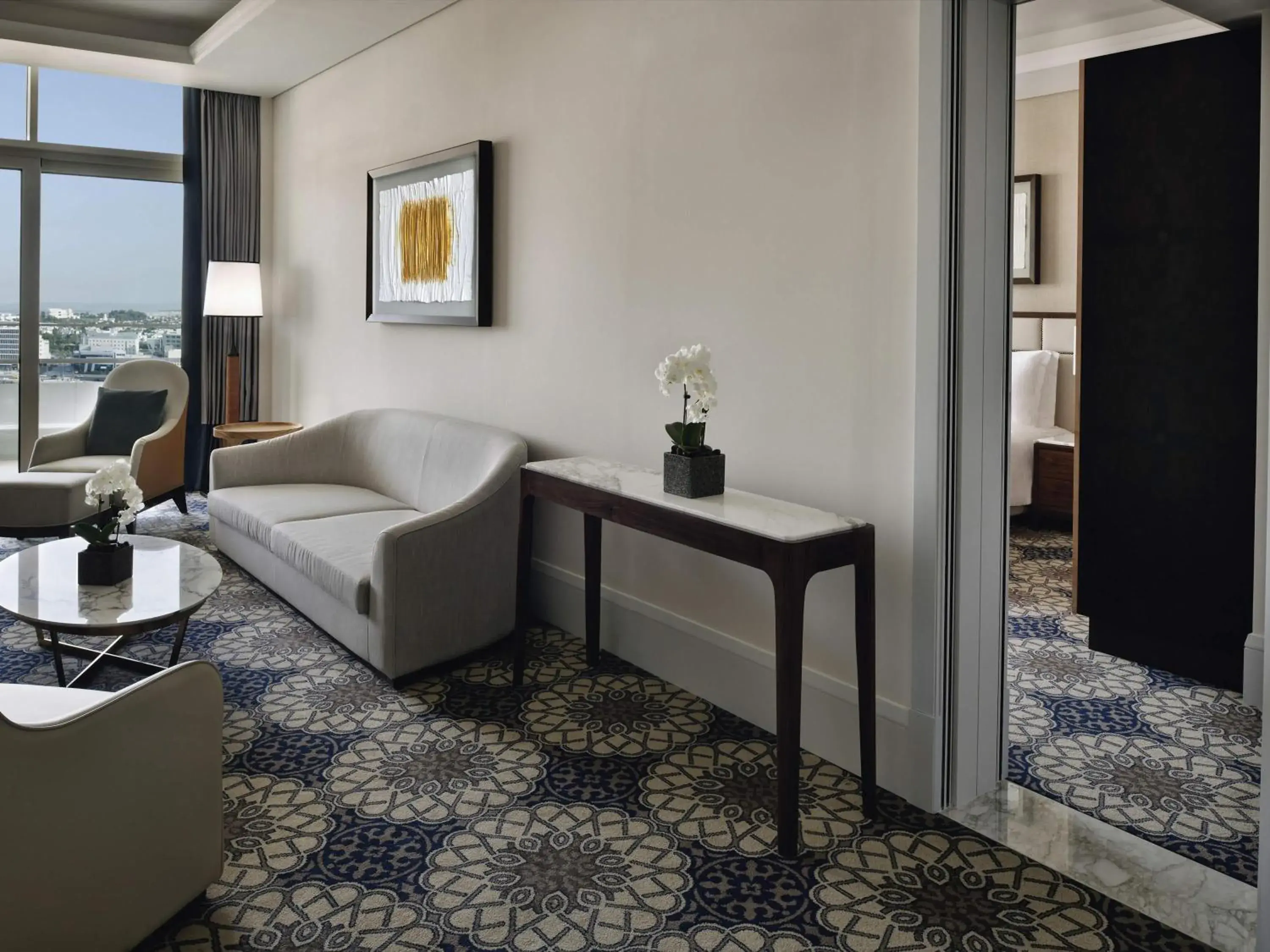 Bedroom in Grand Plaza Mövenpick Media City Bedroom in Grand Plaza Mövenpick Media City