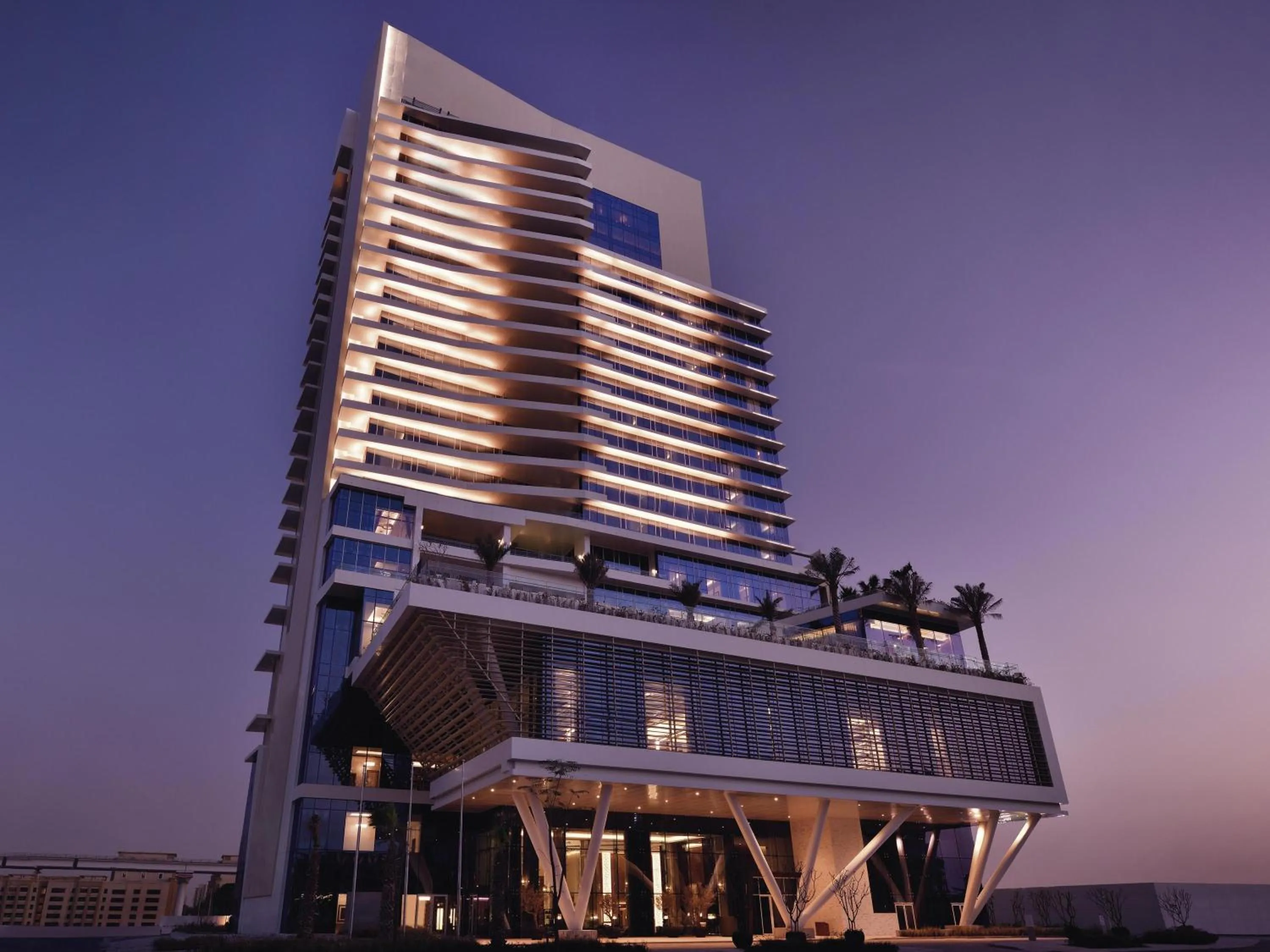 Property building in Grand Plaza Mövenpick Media City