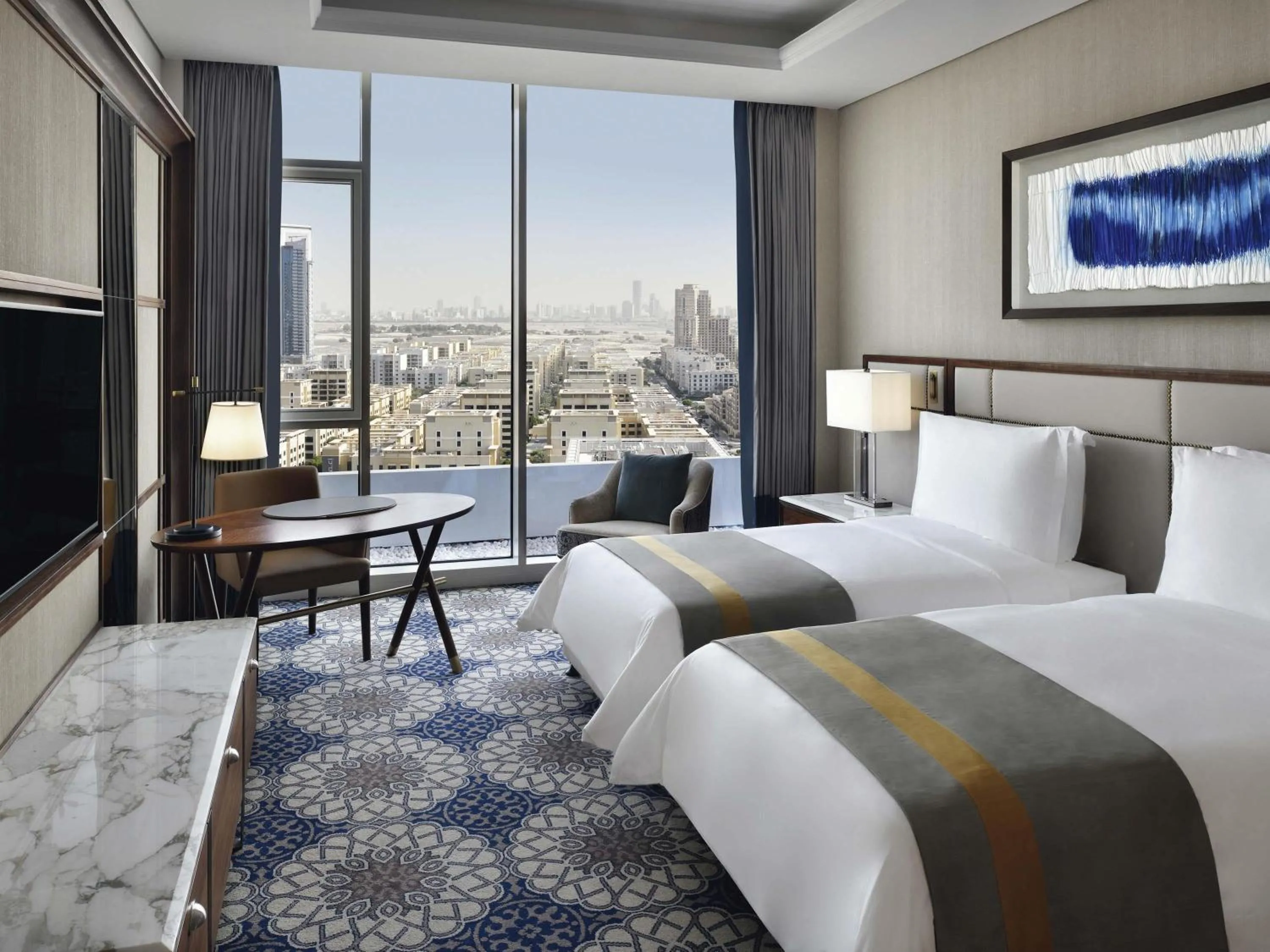 Bedroom, Bed in Grand Plaza Mövenpick Media City