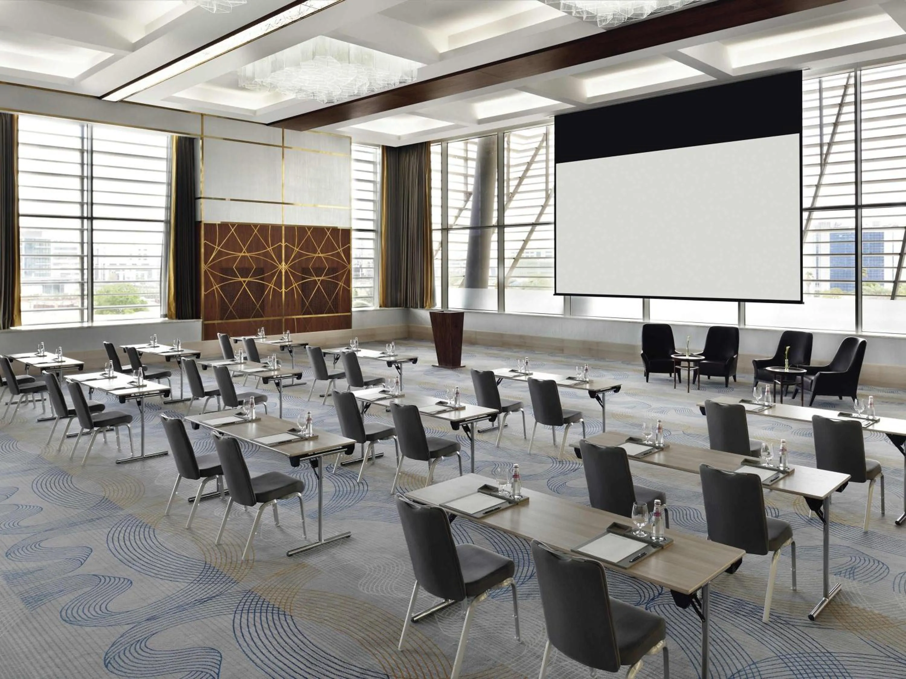 Meeting/conference room in Grand Plaza Mövenpick Media City