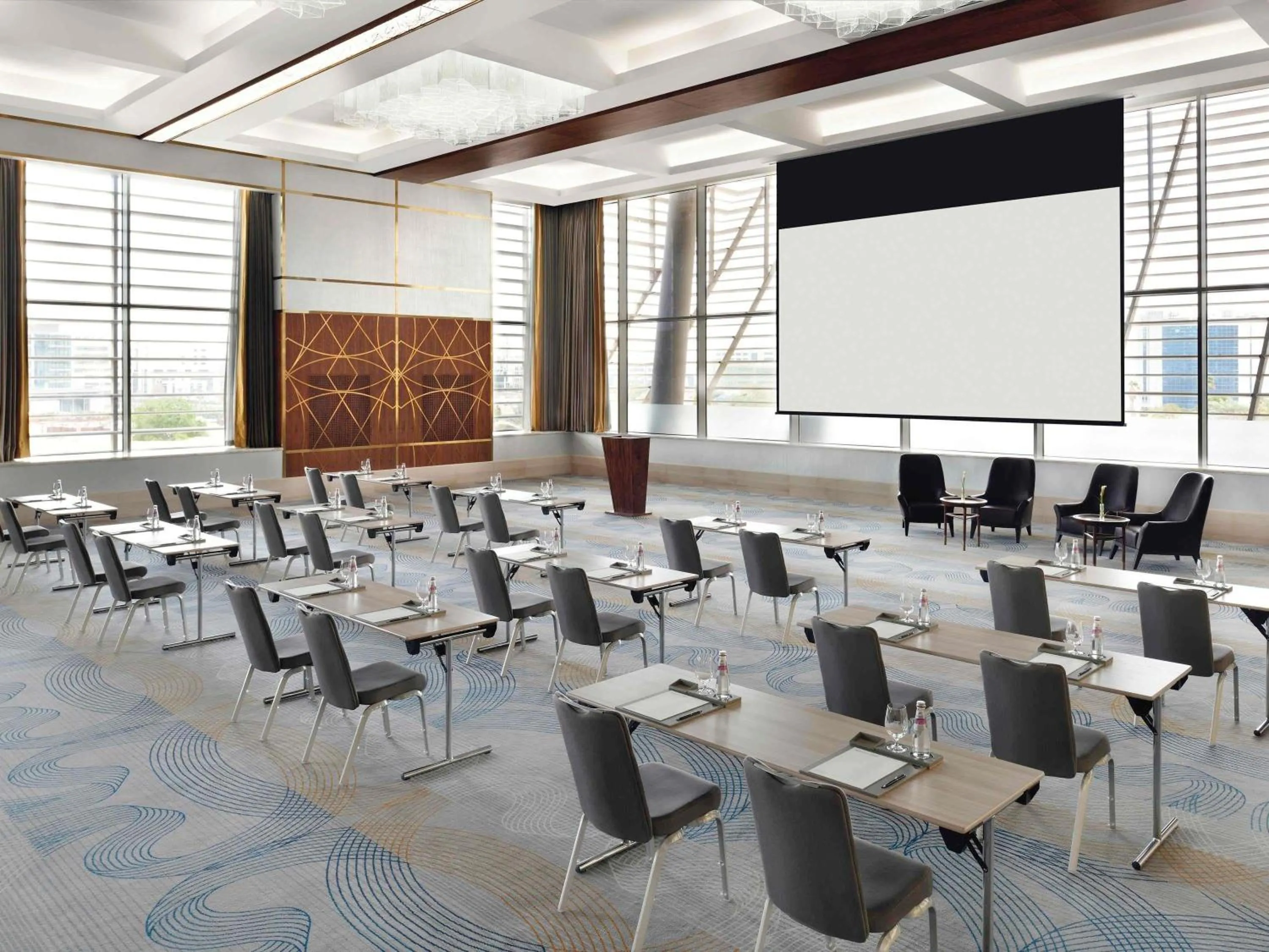 Meeting/conference room in Grand Plaza Mövenpick Media City