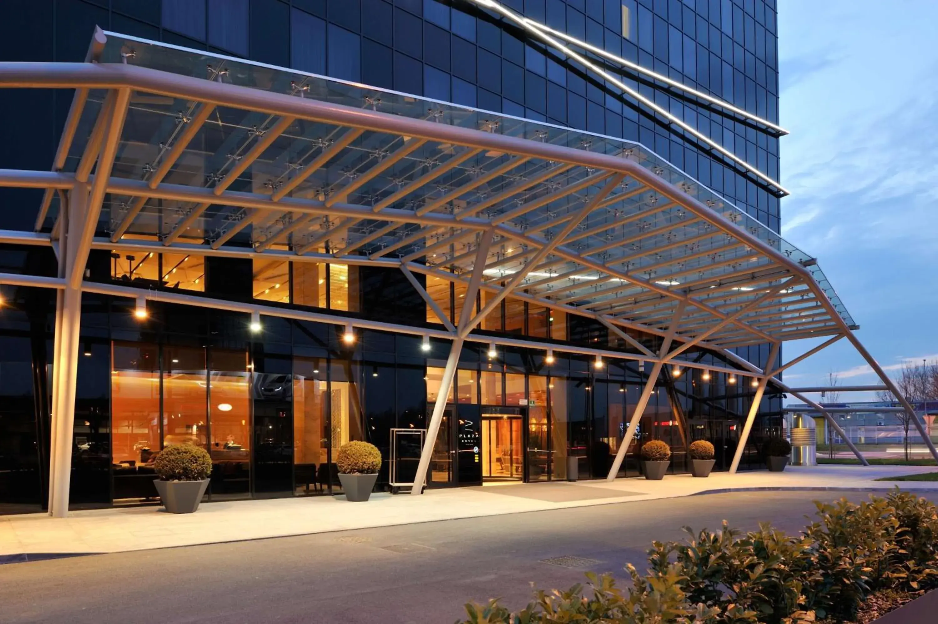 Property building in Radisson Blu Plaza Hotel Ljubljana Property building in Radisson Blu Plaza Hotel Ljubljana