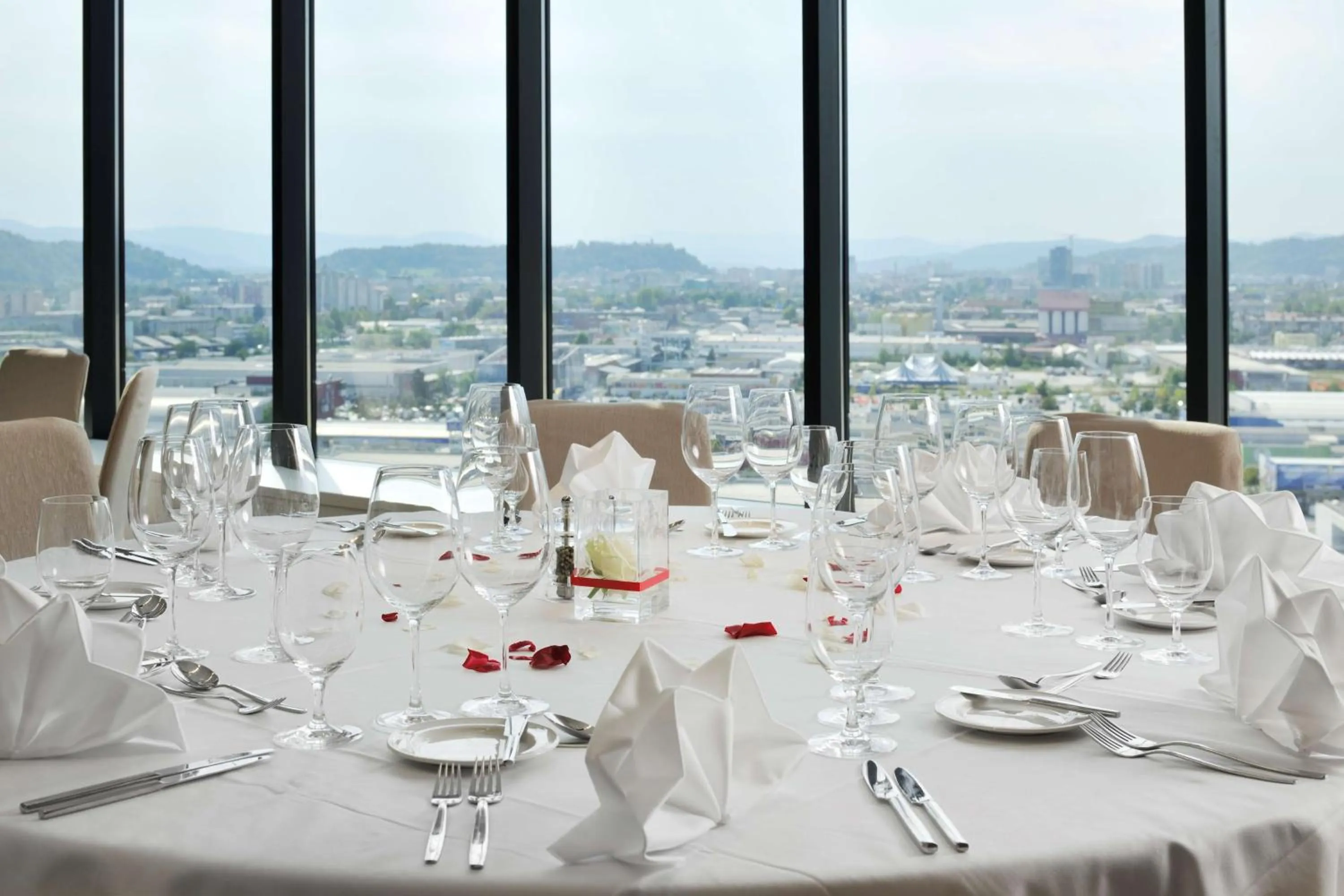 On site in Radisson Blu Plaza Hotel Ljubljana