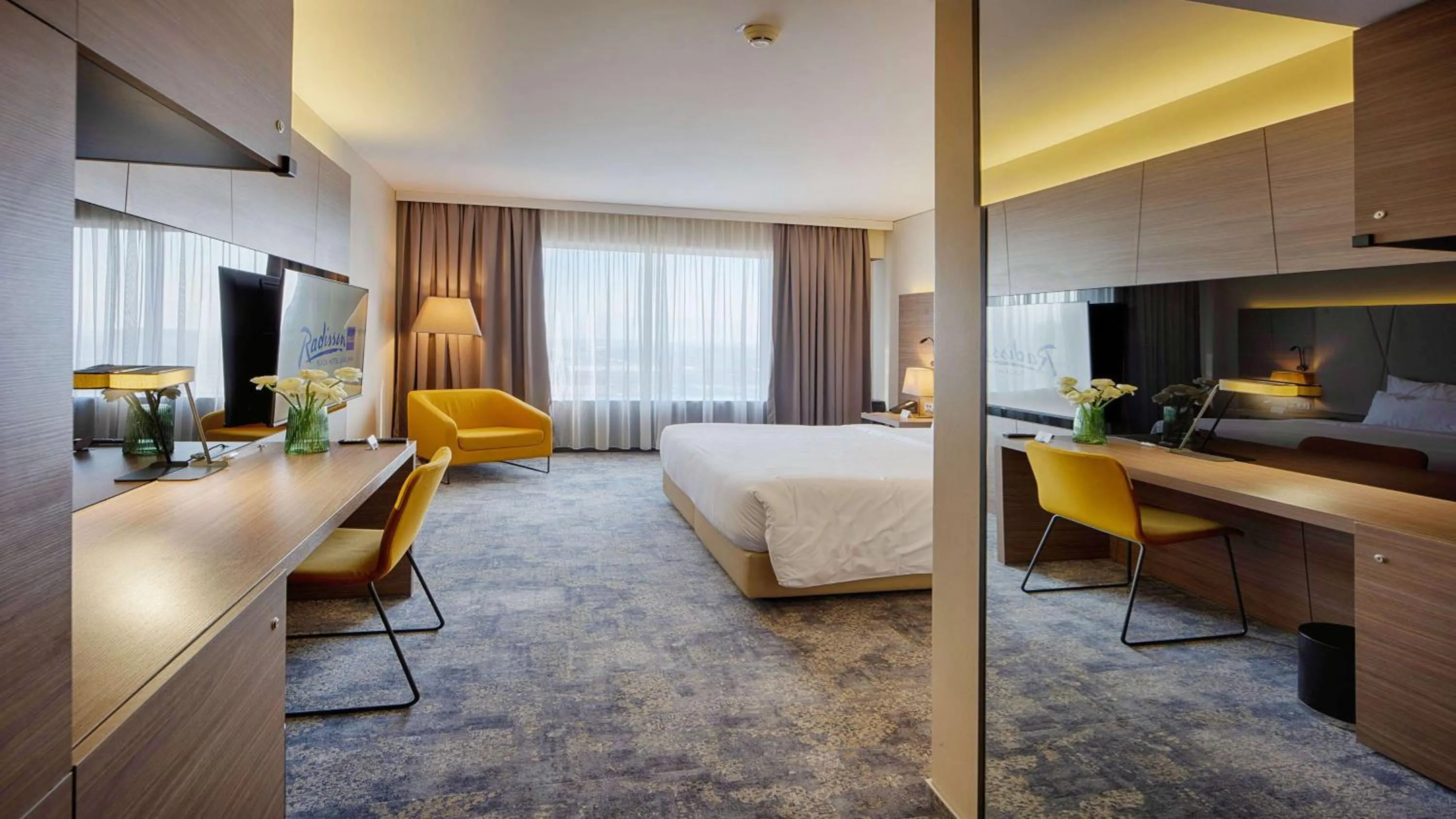 Superior Double Room in Radisson Blu Plaza Hotel Ljubljana