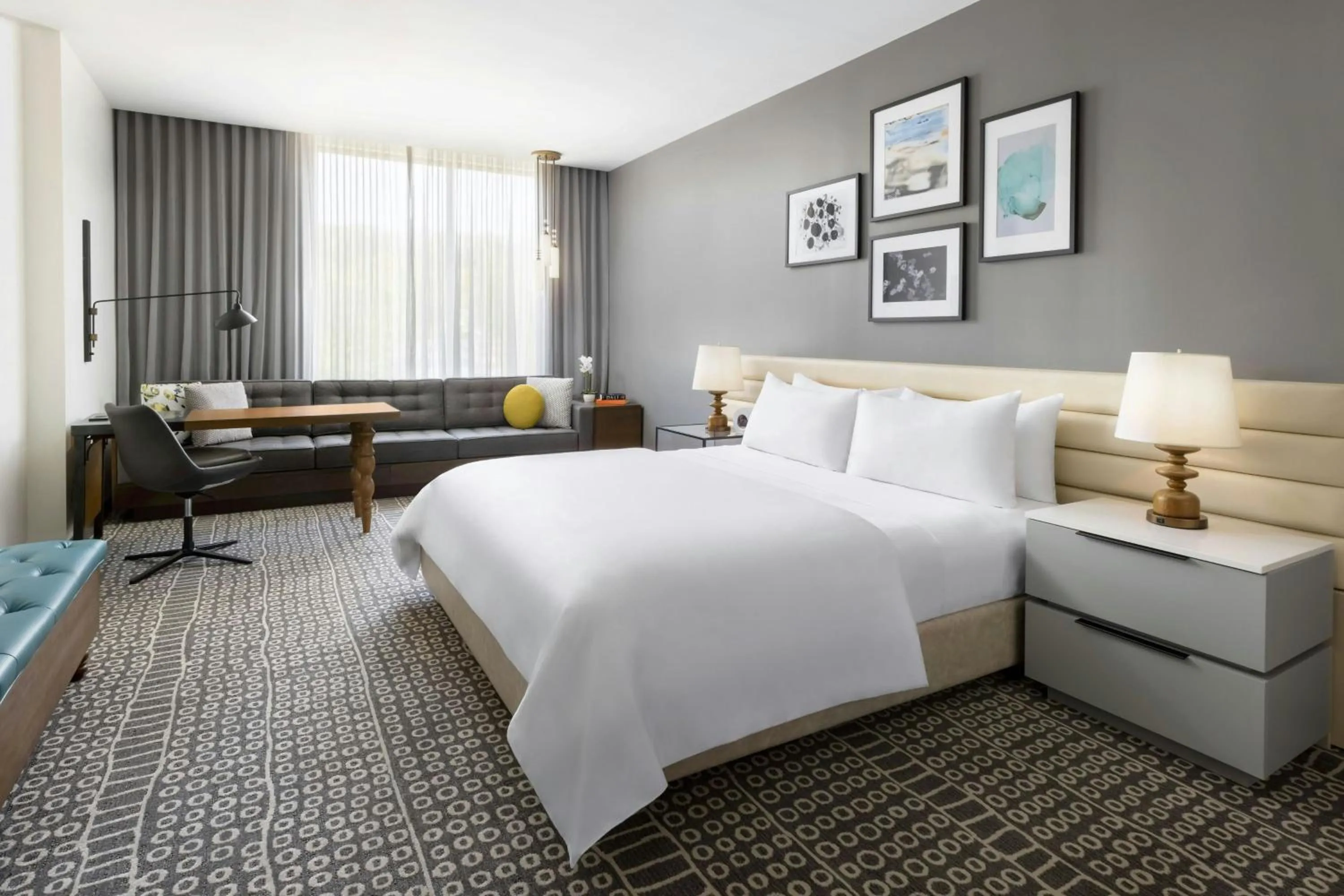 Photo of the whole room, Bed in The MC, Autograph Collection