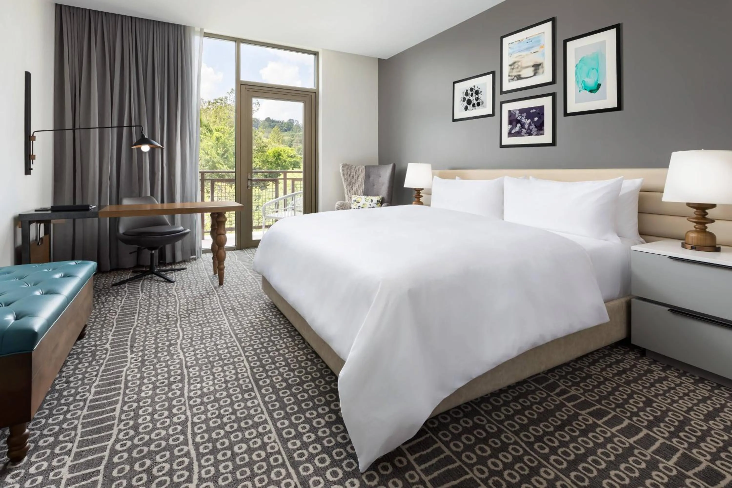 Photo of the whole room, Bed in The MC, Autograph Collection