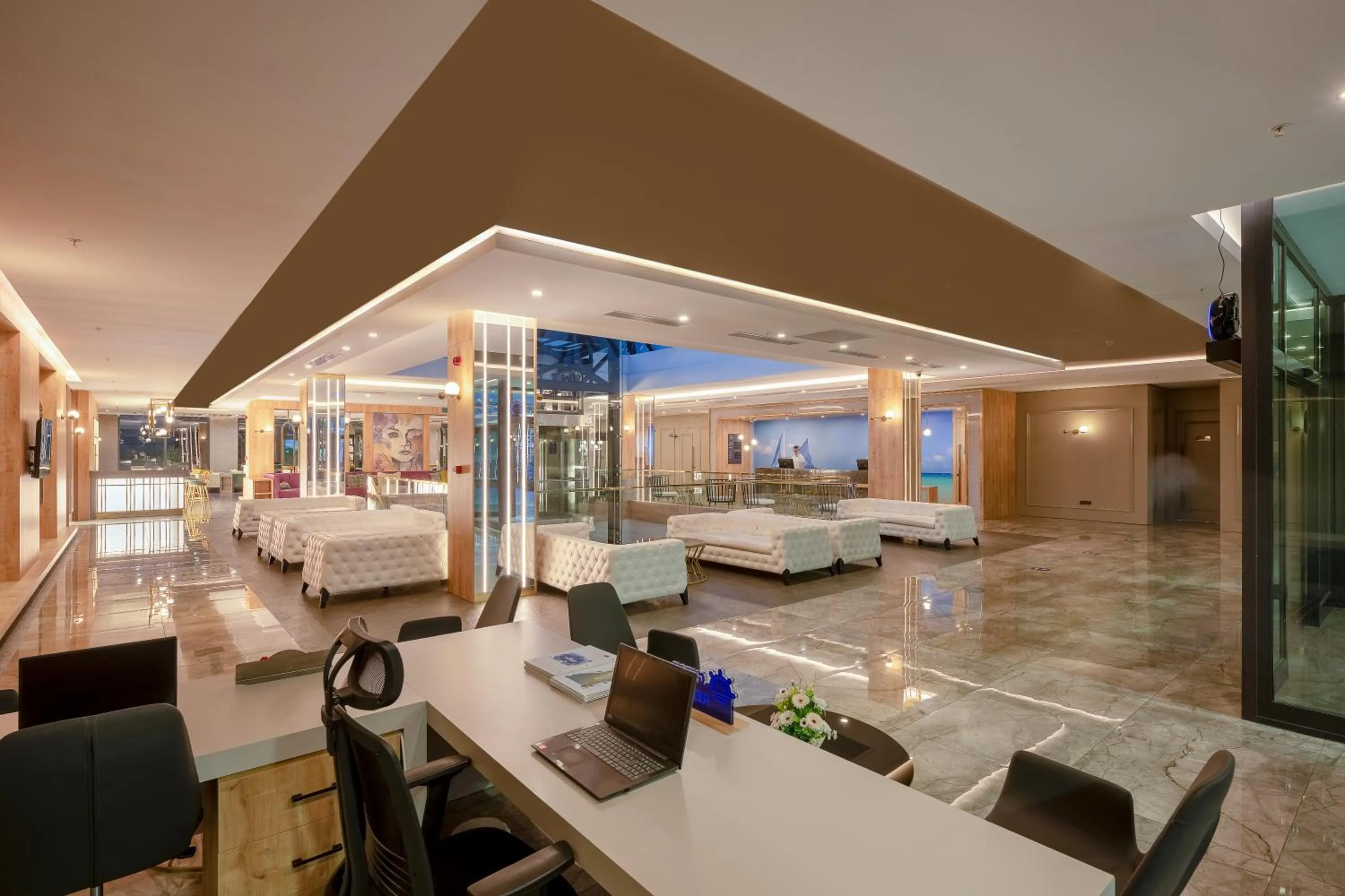 Lobby or reception in Sailor's Beach Club