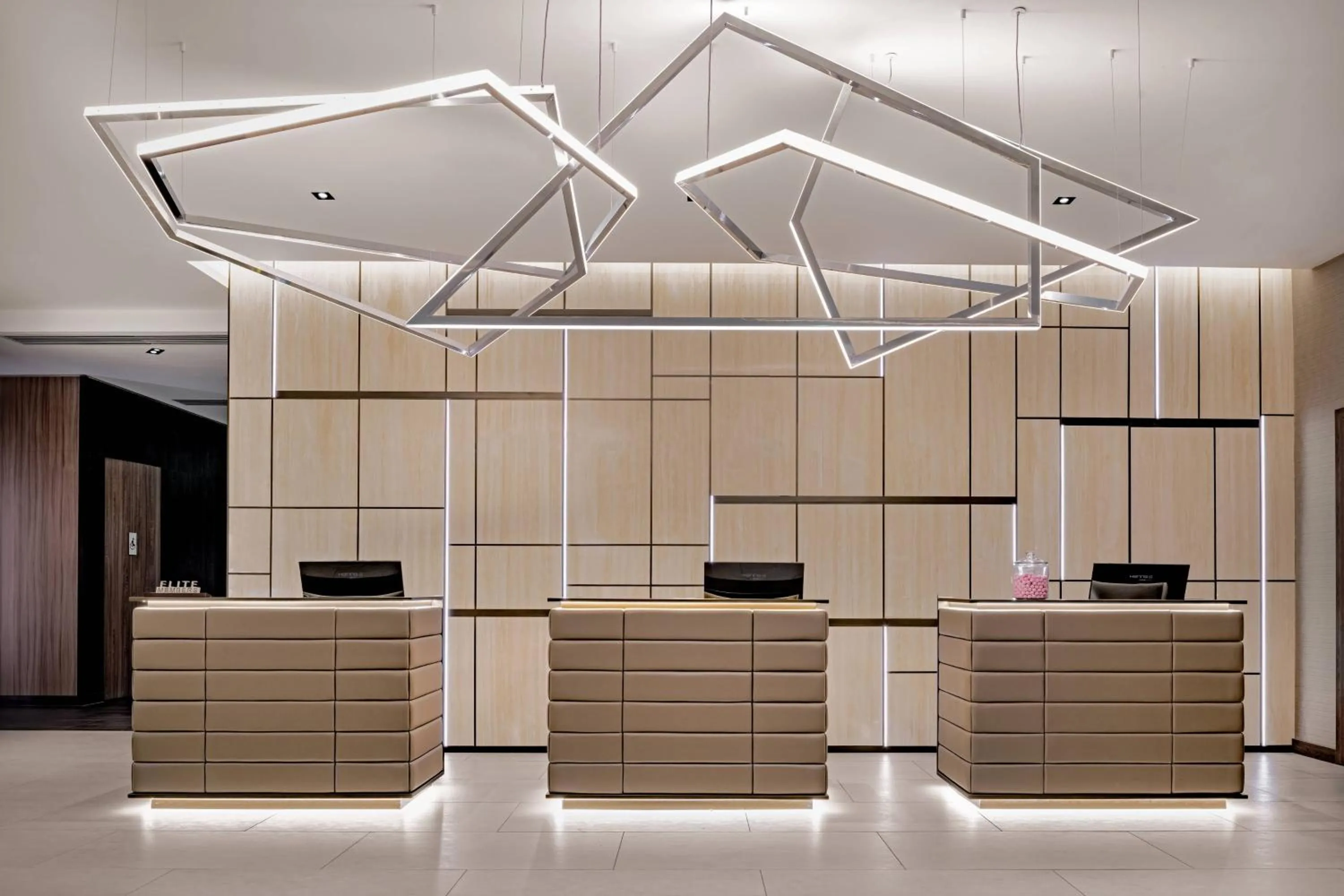 Lobby or reception in AC Hotel by Marriott Manchester City Centre