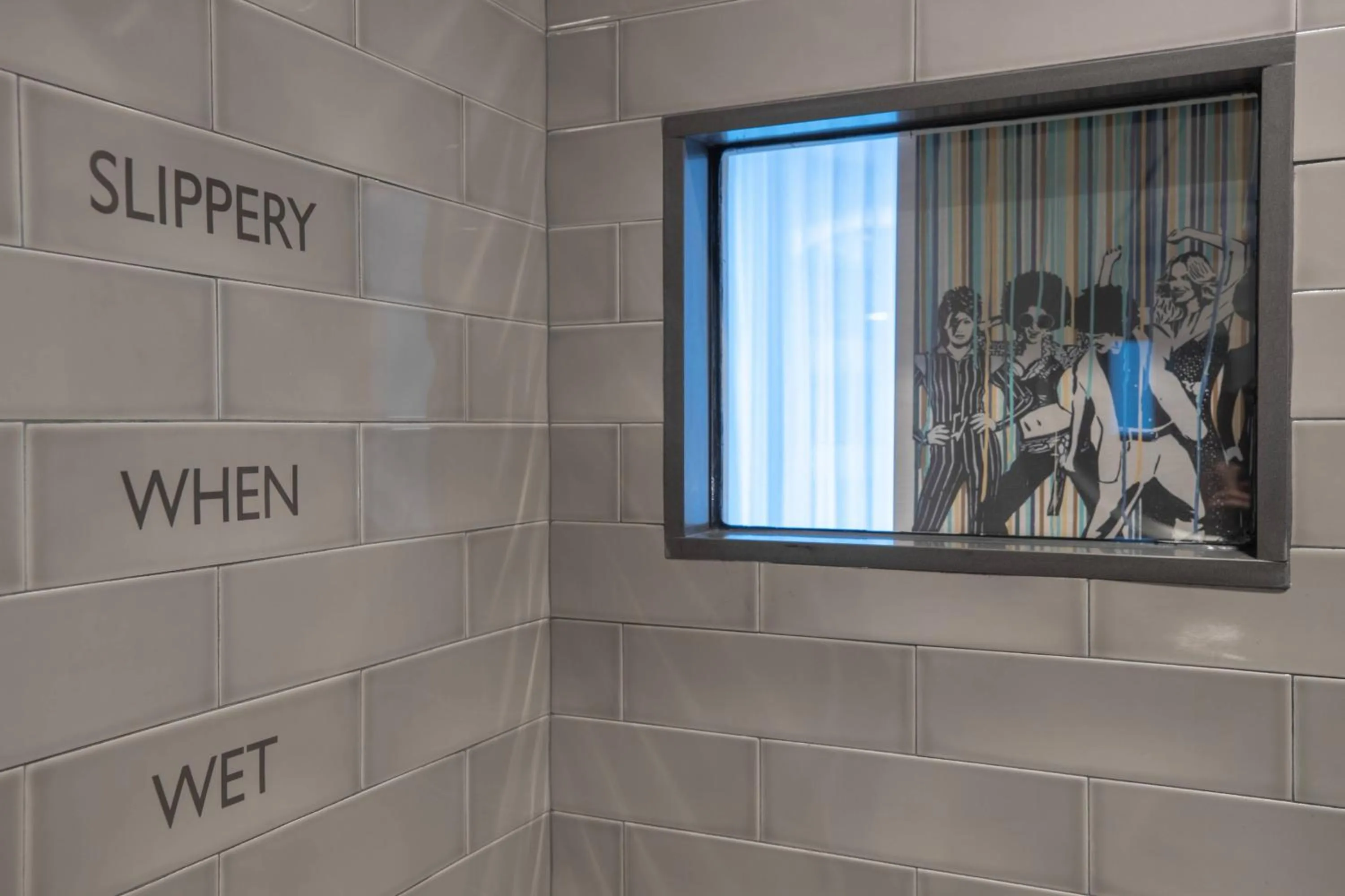 Bathroom in Moxy NYC Downtown