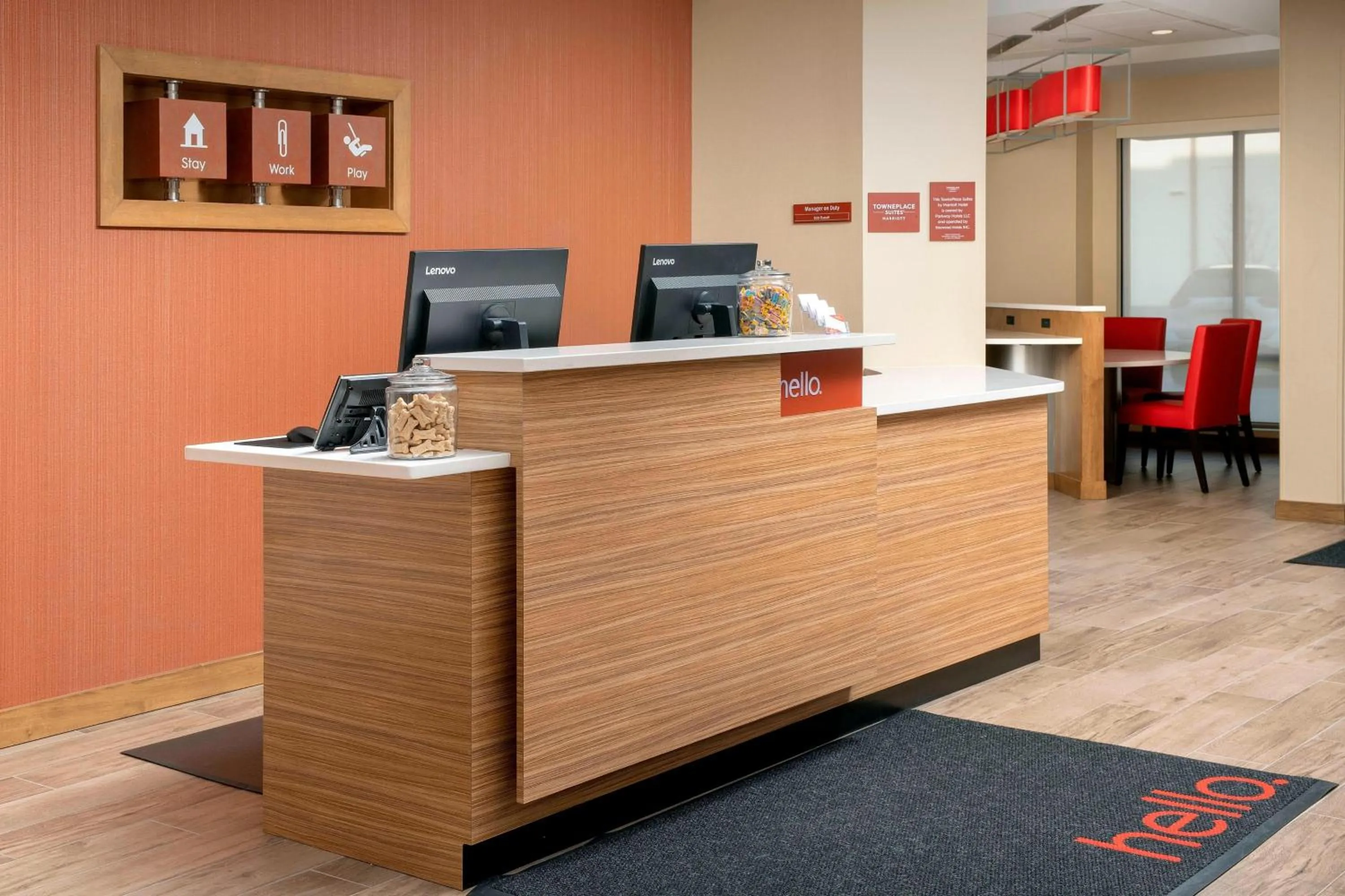 Lobby or reception in TownePlace Suites by Marriott College Park