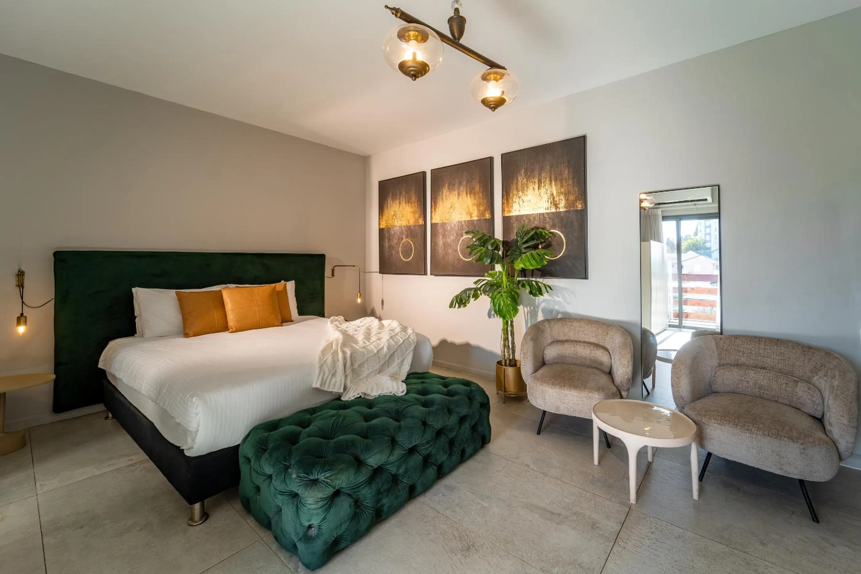 Living room, Bed in Estate Spa Boutique Hotel - Adults Only