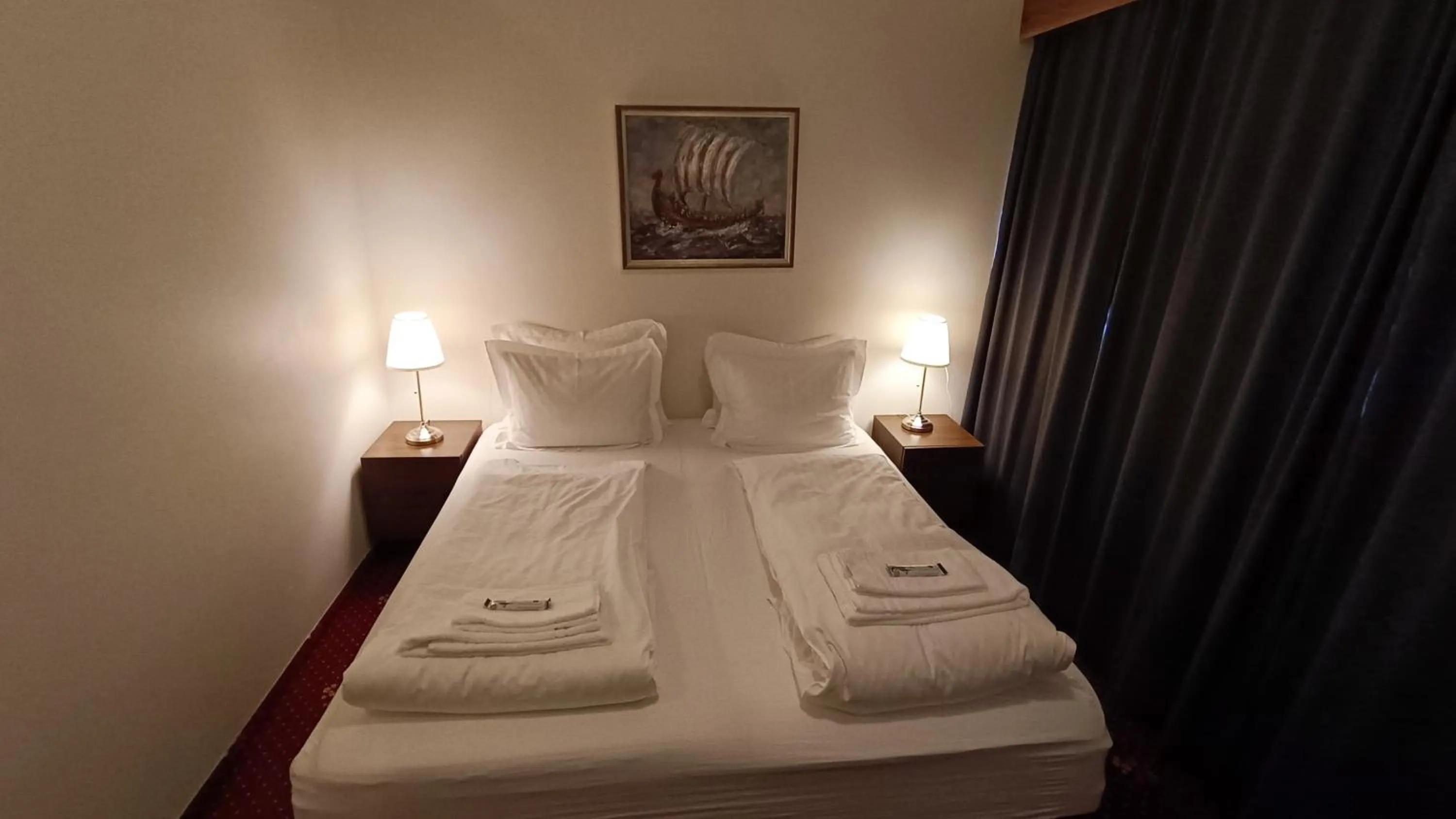 Bed in Hótel Húsavík