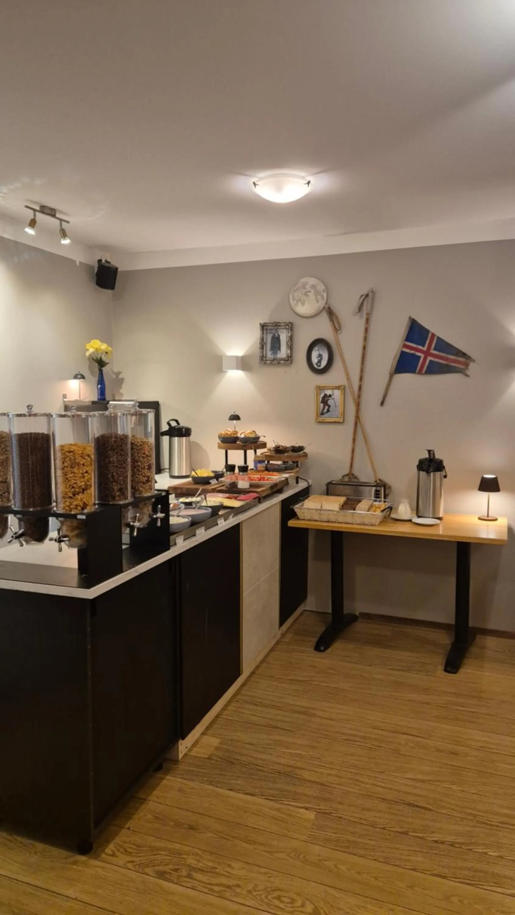 Food and drinks in Hótel Húsavík