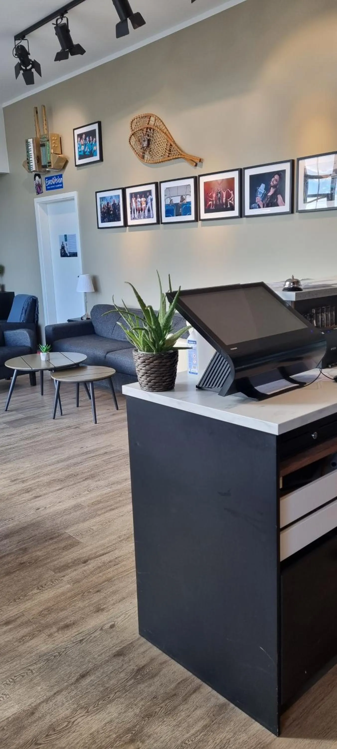 Lounge or bar in Hótel Húsavík