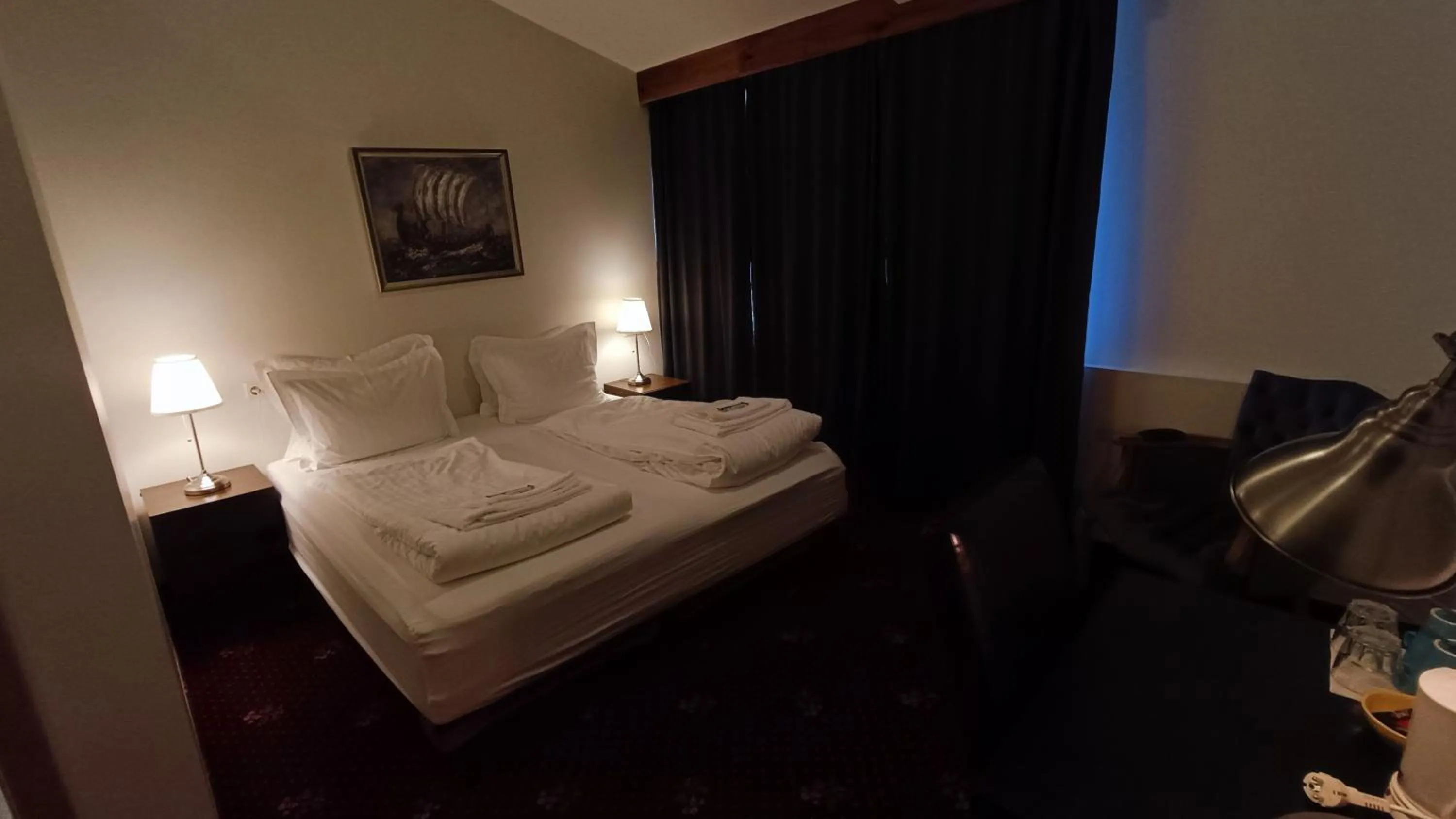 Bed in Hótel Húsavík