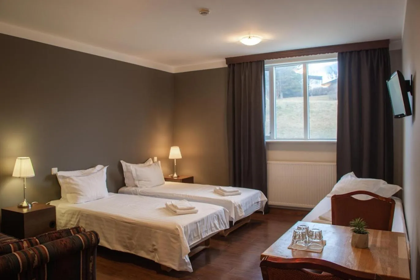 Bed in Hótel Húsavík